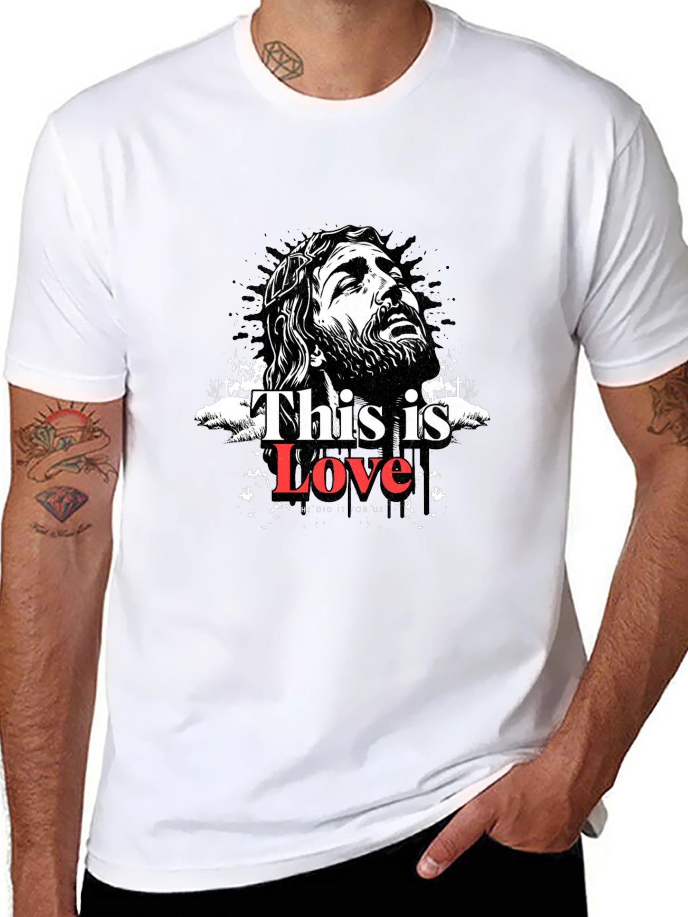 This is Love Christian Graphic Tee