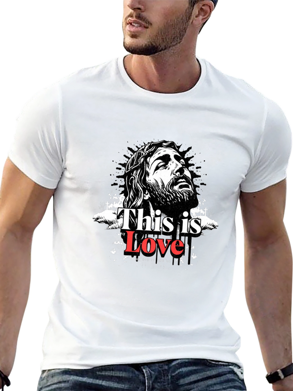 This is Love Christian Graphic Tee