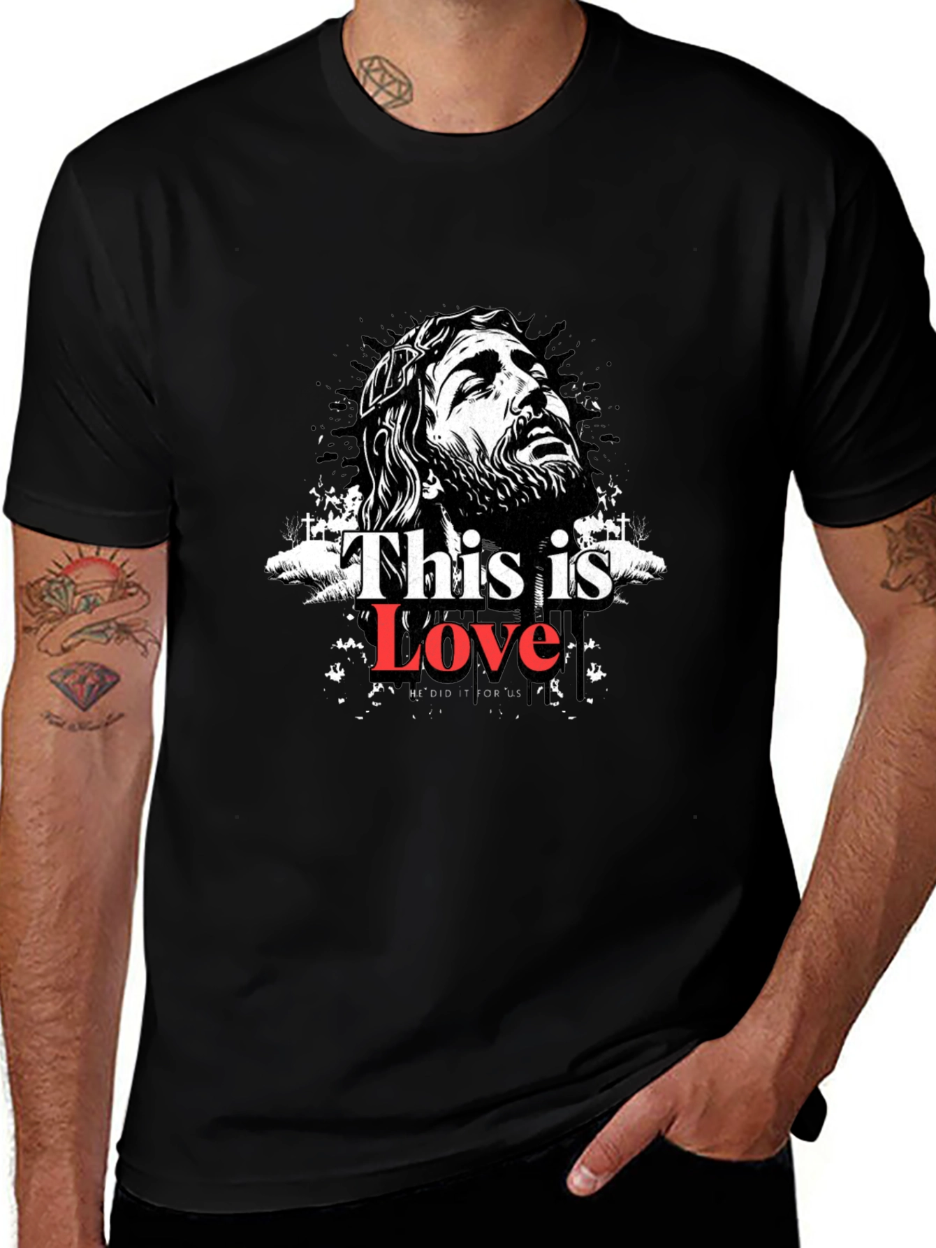 This is Love Christian Graphic Tee