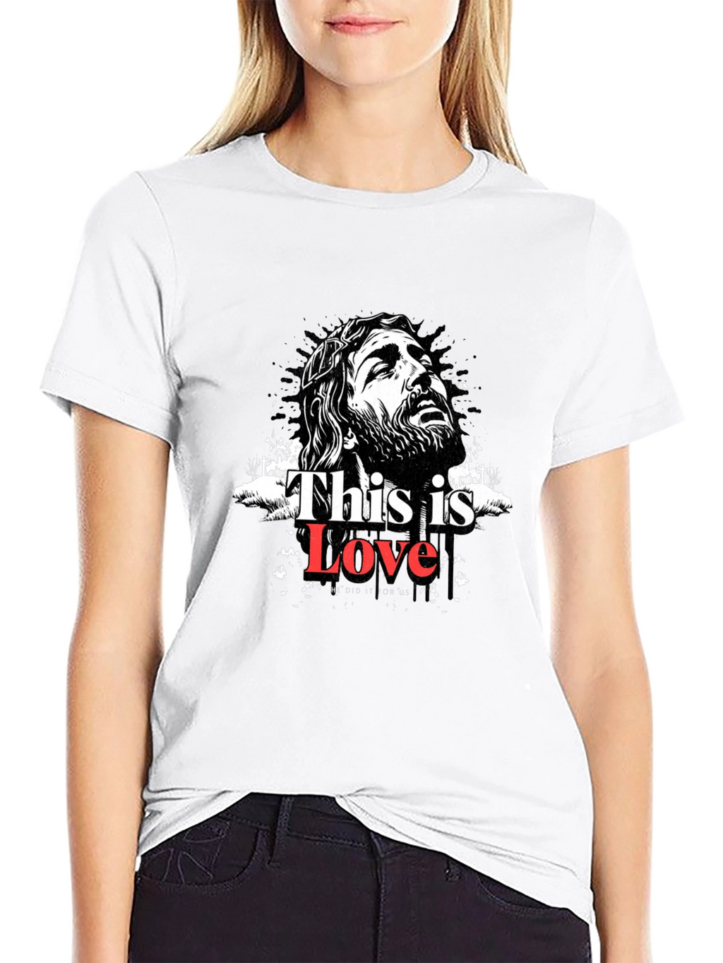This is Love Christian Graphic Tee