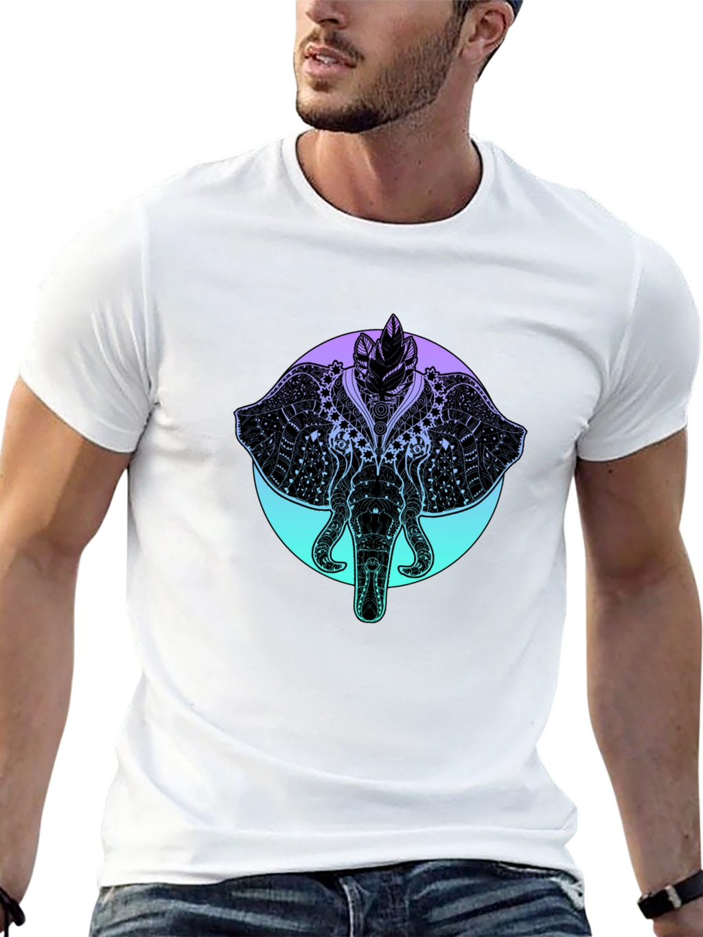 Elephant Graphic Tee: Cool Unique Design