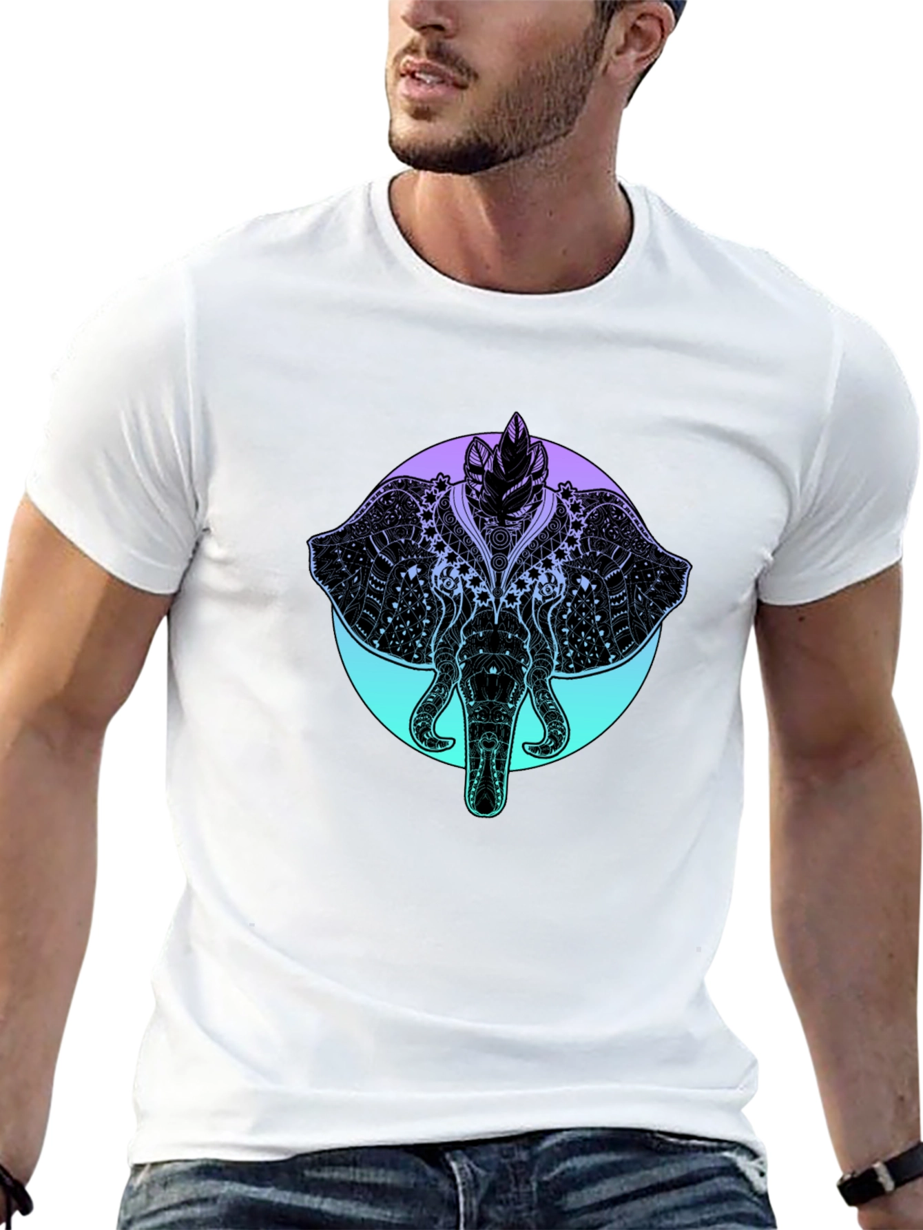 Elephant Graphic Tee: Cool Unique Design