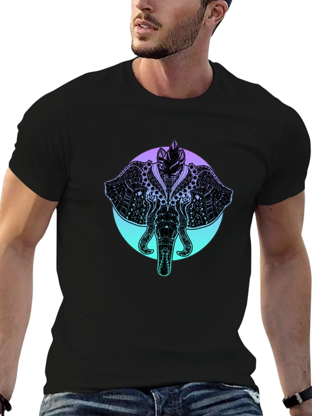 Elephant Graphic Tee: Cool Unique Design