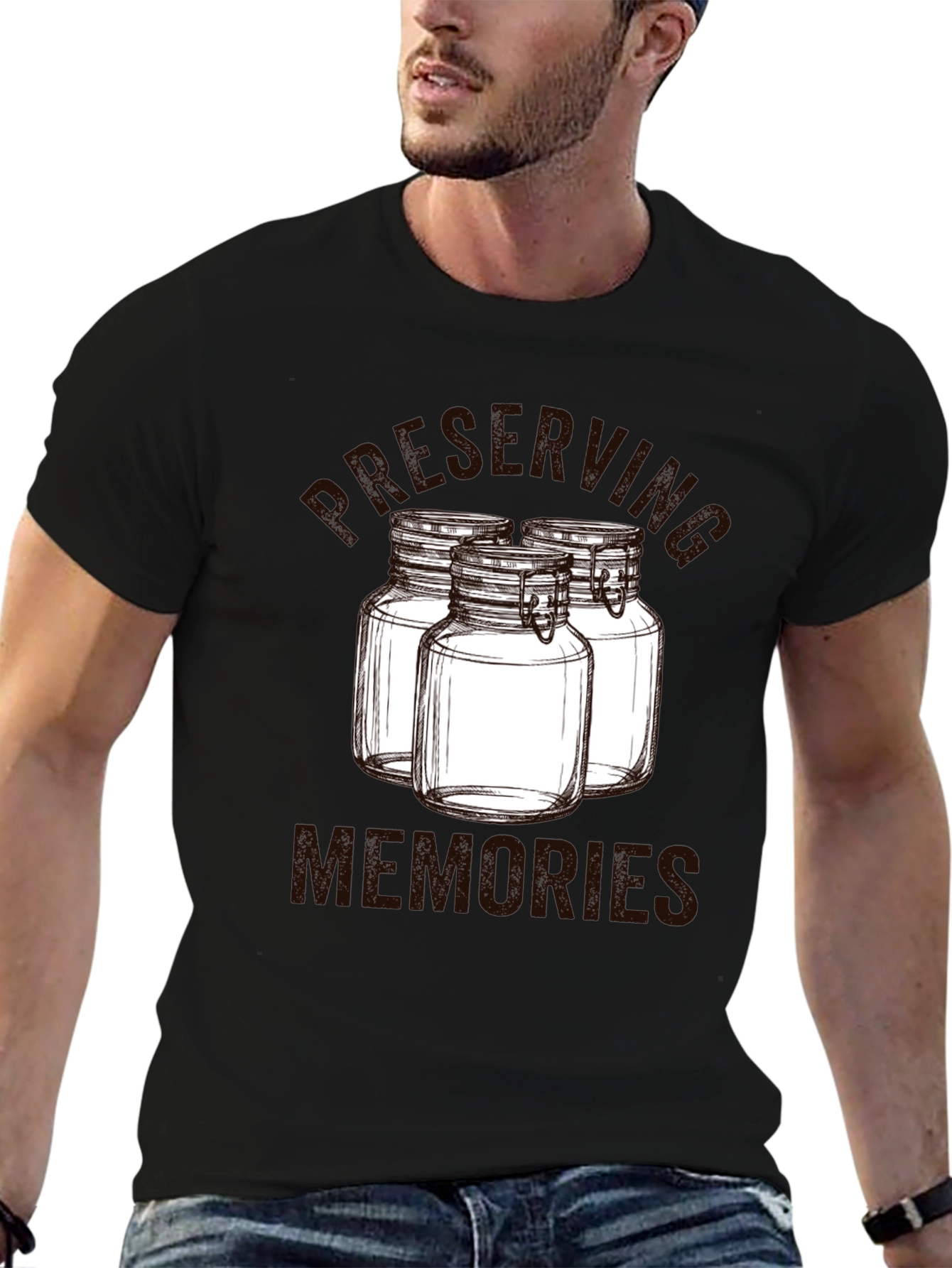 Preserving Memories Jars Graphic Tee