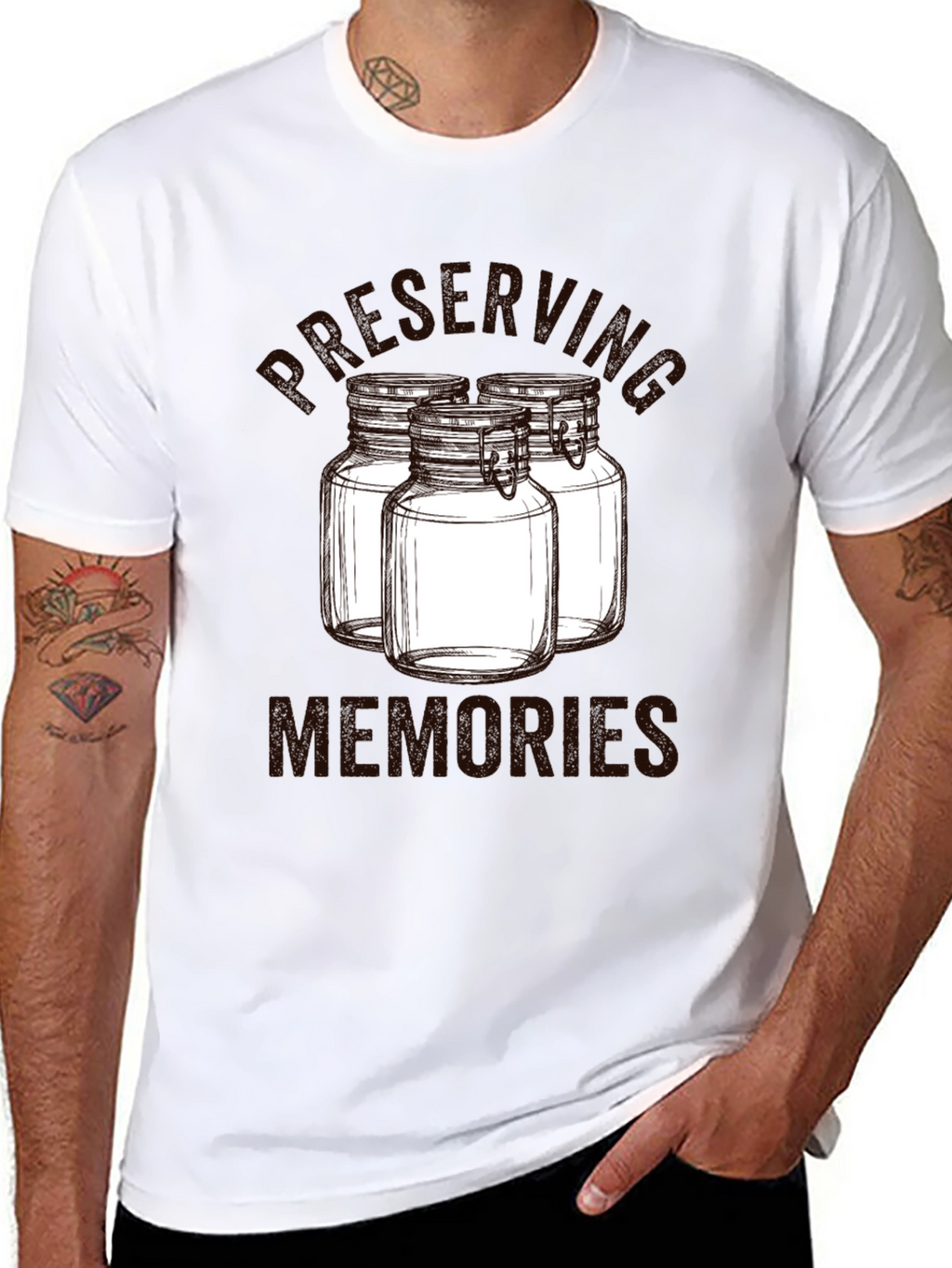Preserving Memories Jars Graphic Tee