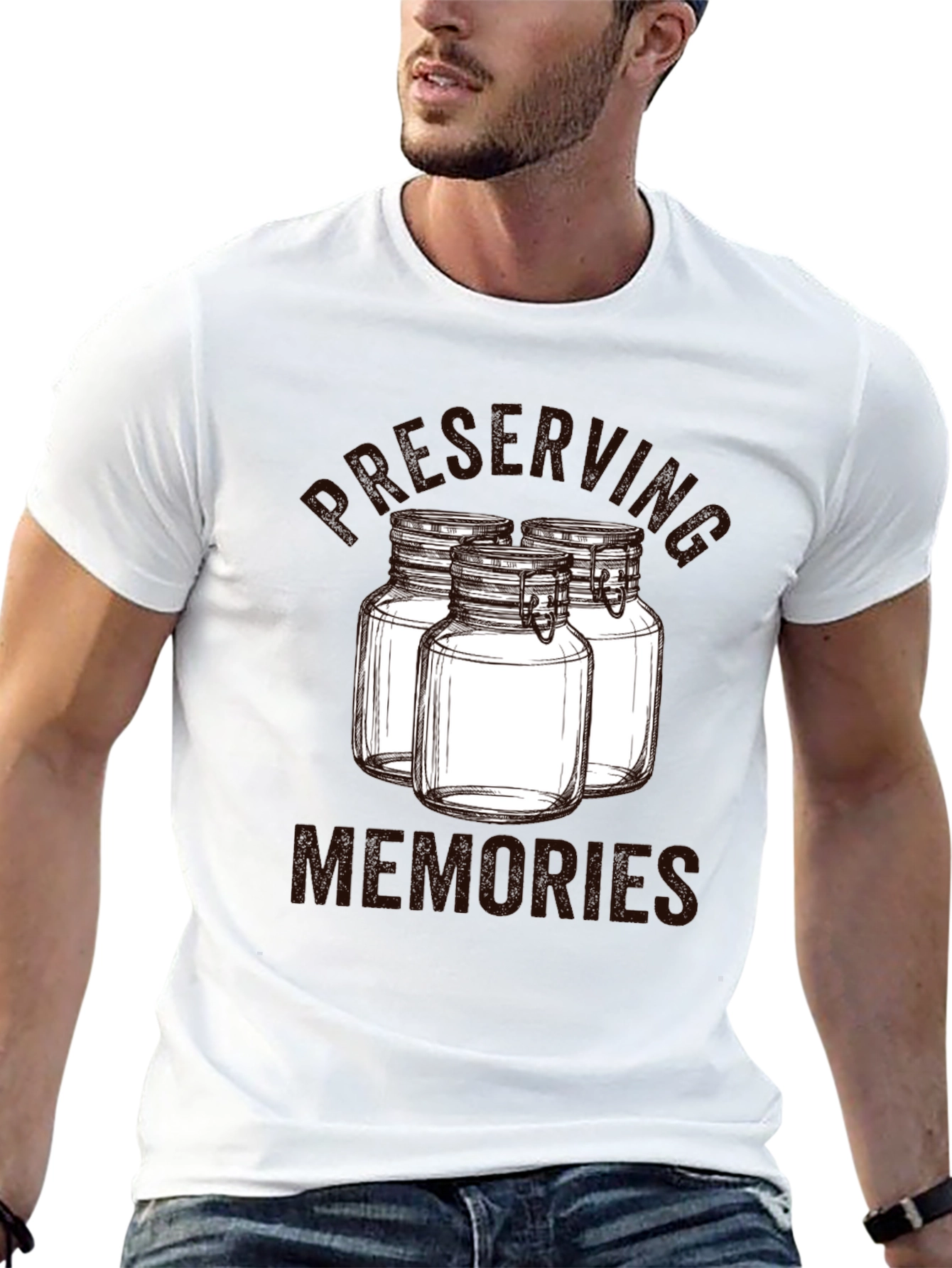 Preserving Memories Jars Graphic Tee