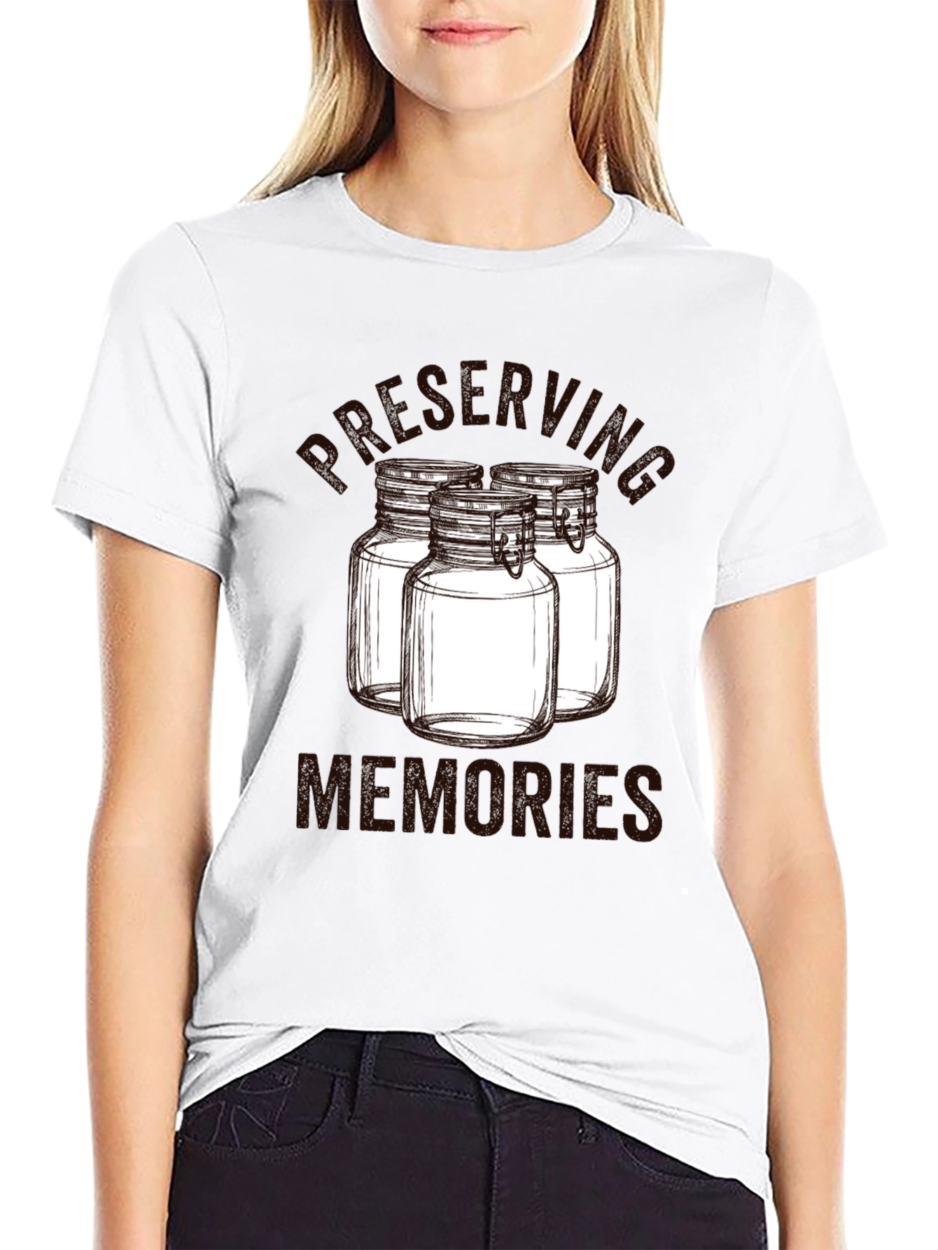 Preserving Memories Jars Graphic Tee