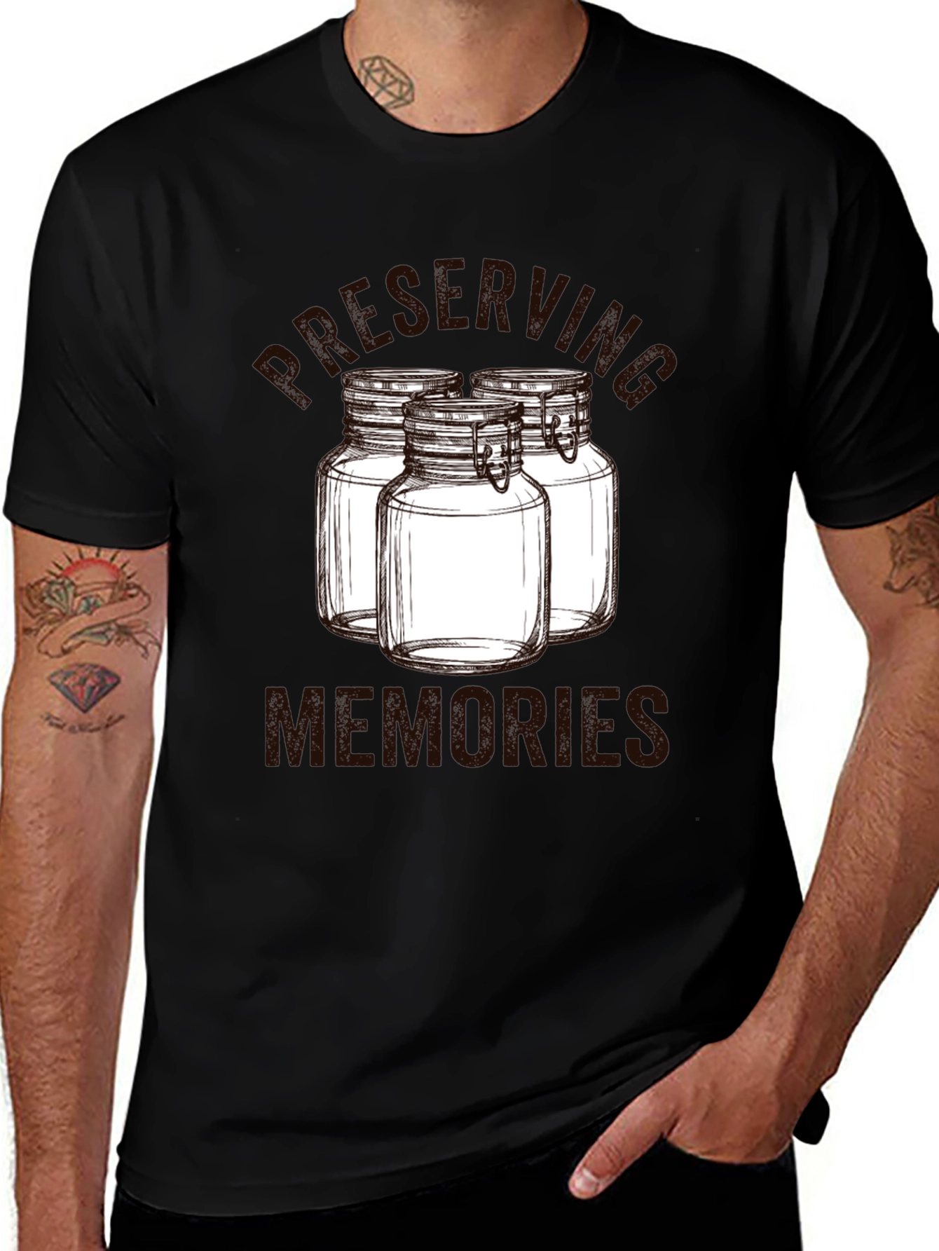 Preserving Memories Jars Graphic Tee