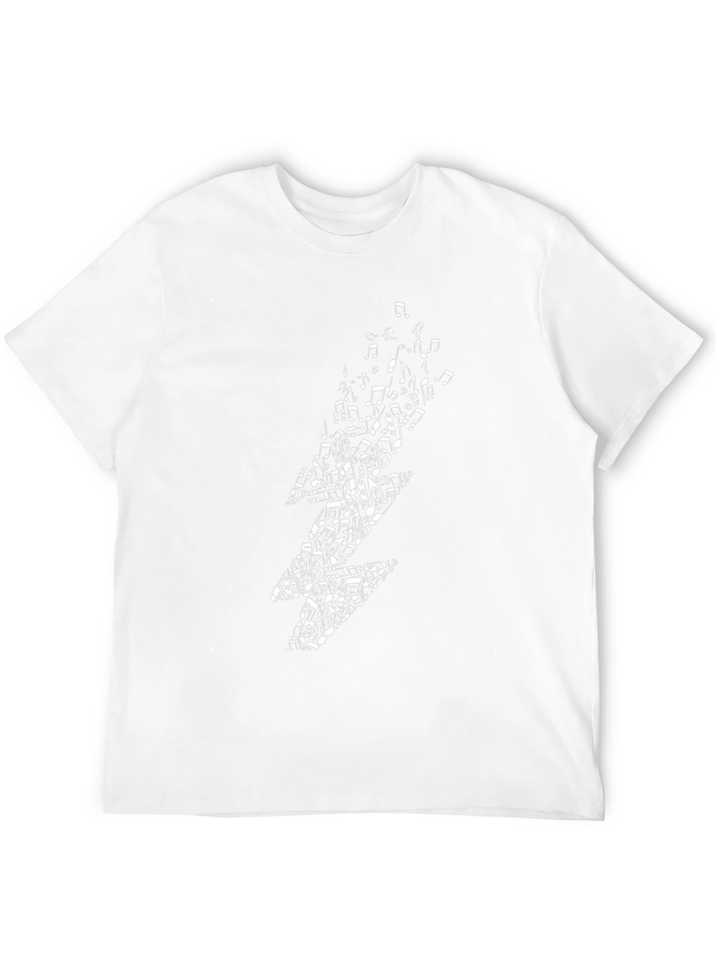 Lightning Bolt Music Note T-Shirt