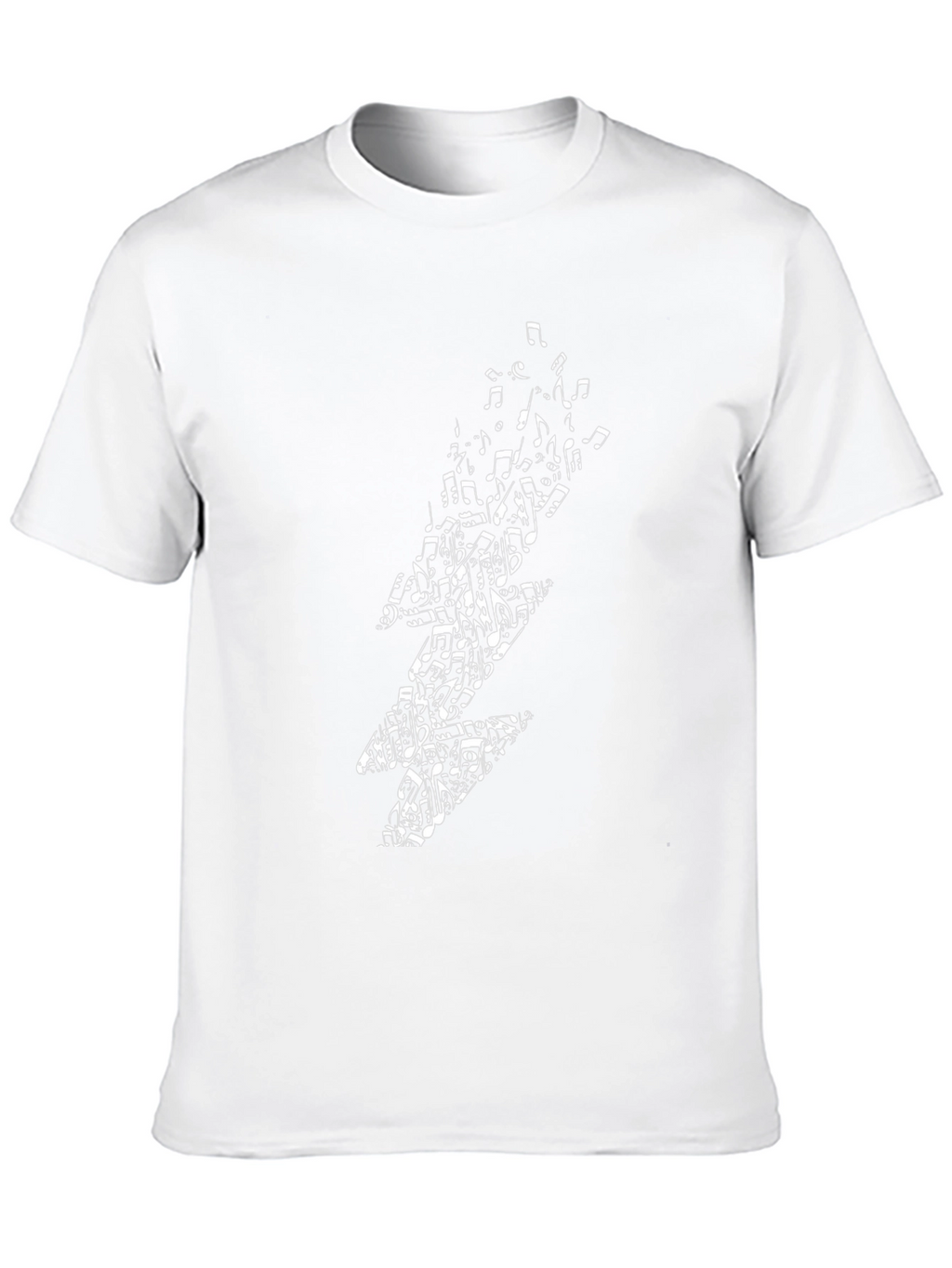 Lightning Bolt Music Note T-Shirt
