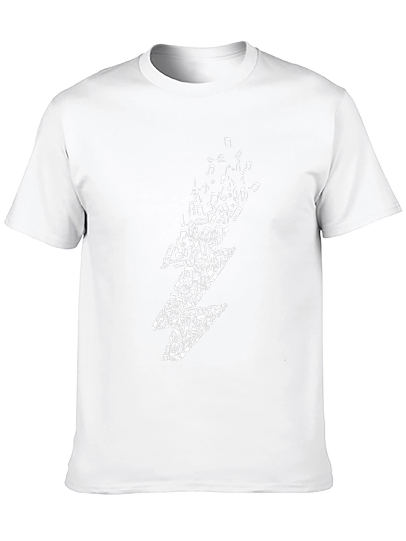 Lightning Bolt Music Note T-Shirt