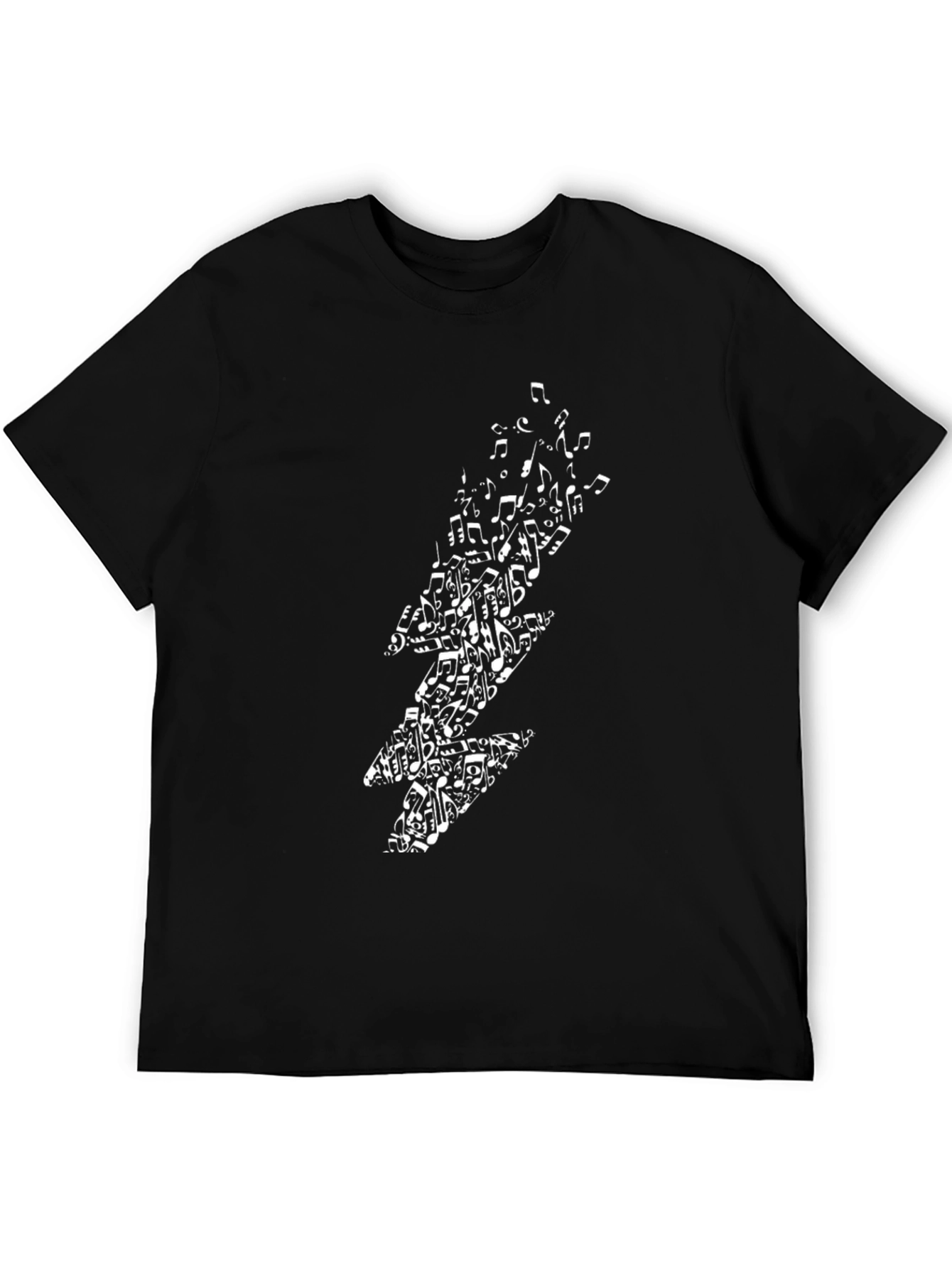 Lightning Bolt Music Note T-Shirt