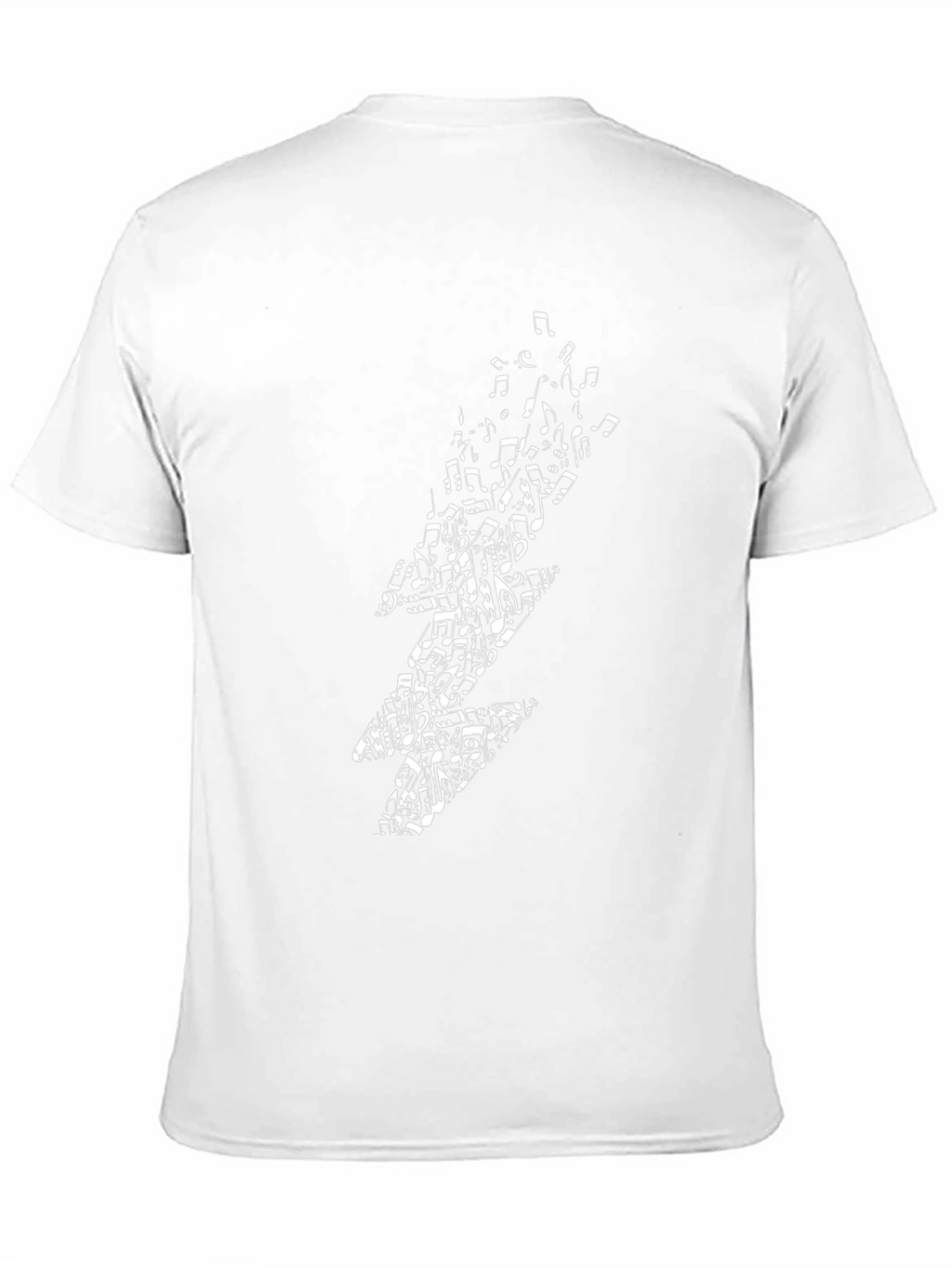 Lightning Bolt Music Note T-Shirt
