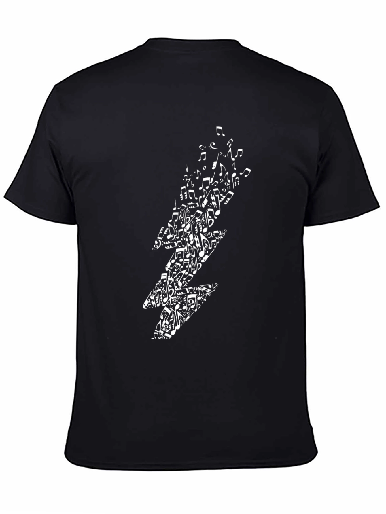 Lightning Bolt Music Note T-Shirt