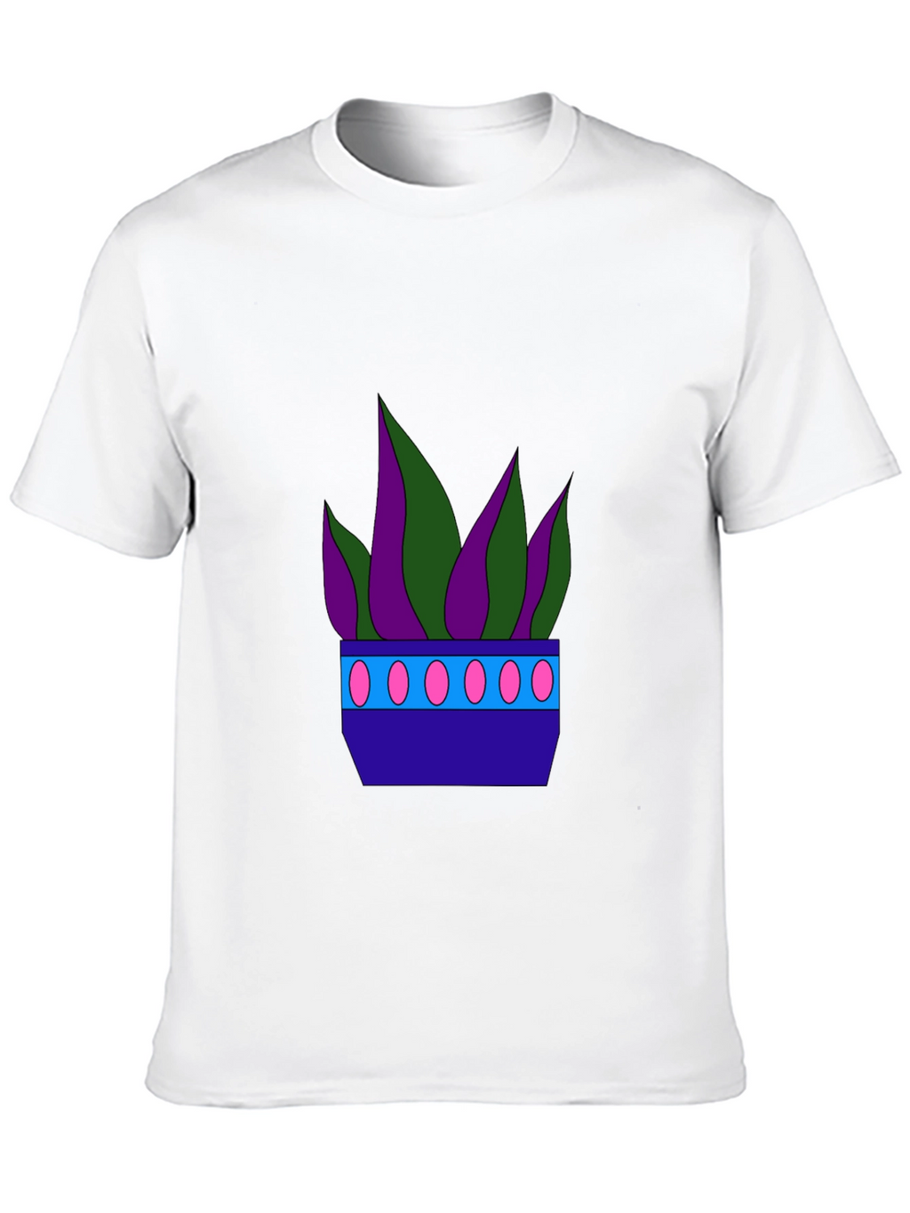 Funky Potted Plant Graphic Tee