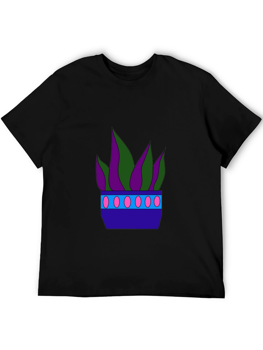 Funky Potted Plant Graphic Tee