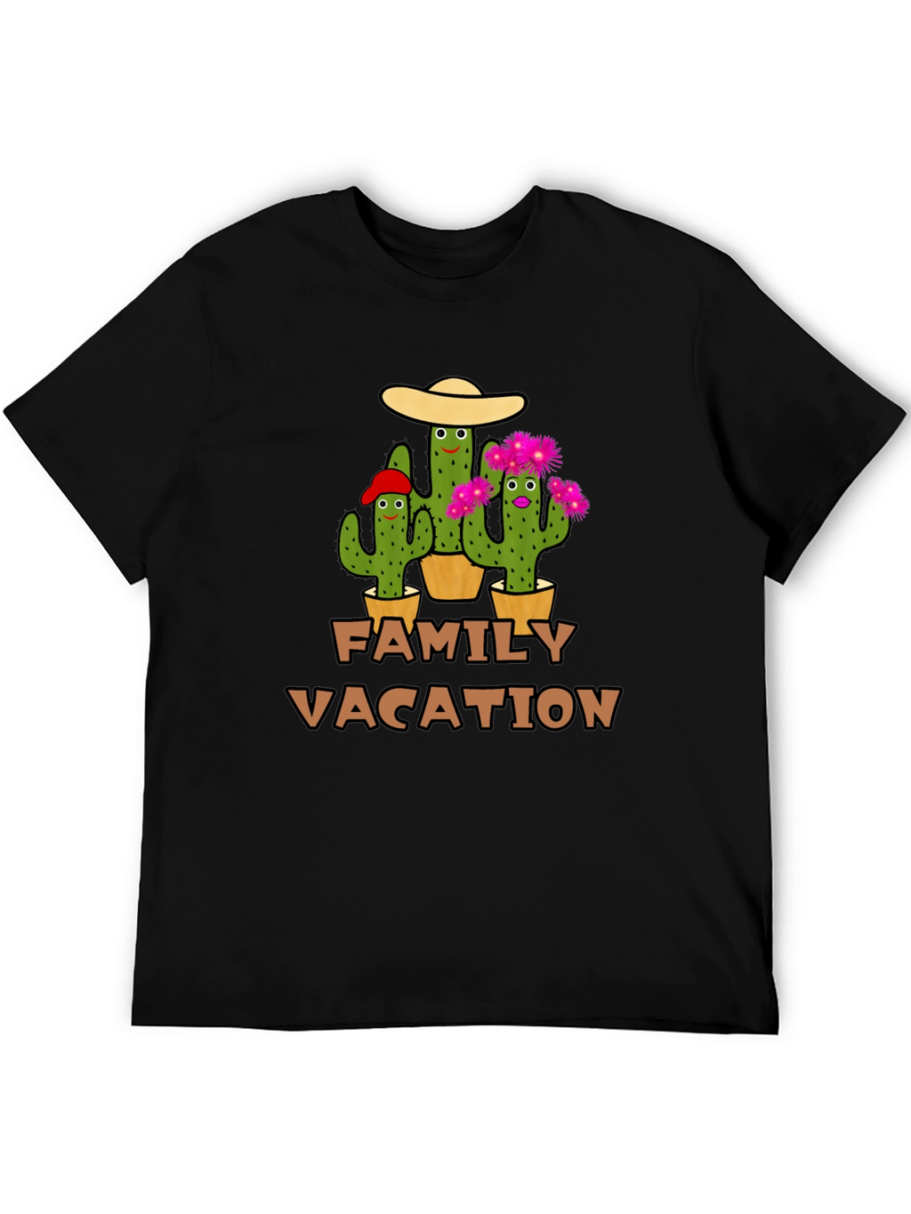 Family Vacation Cactus T-Shirt