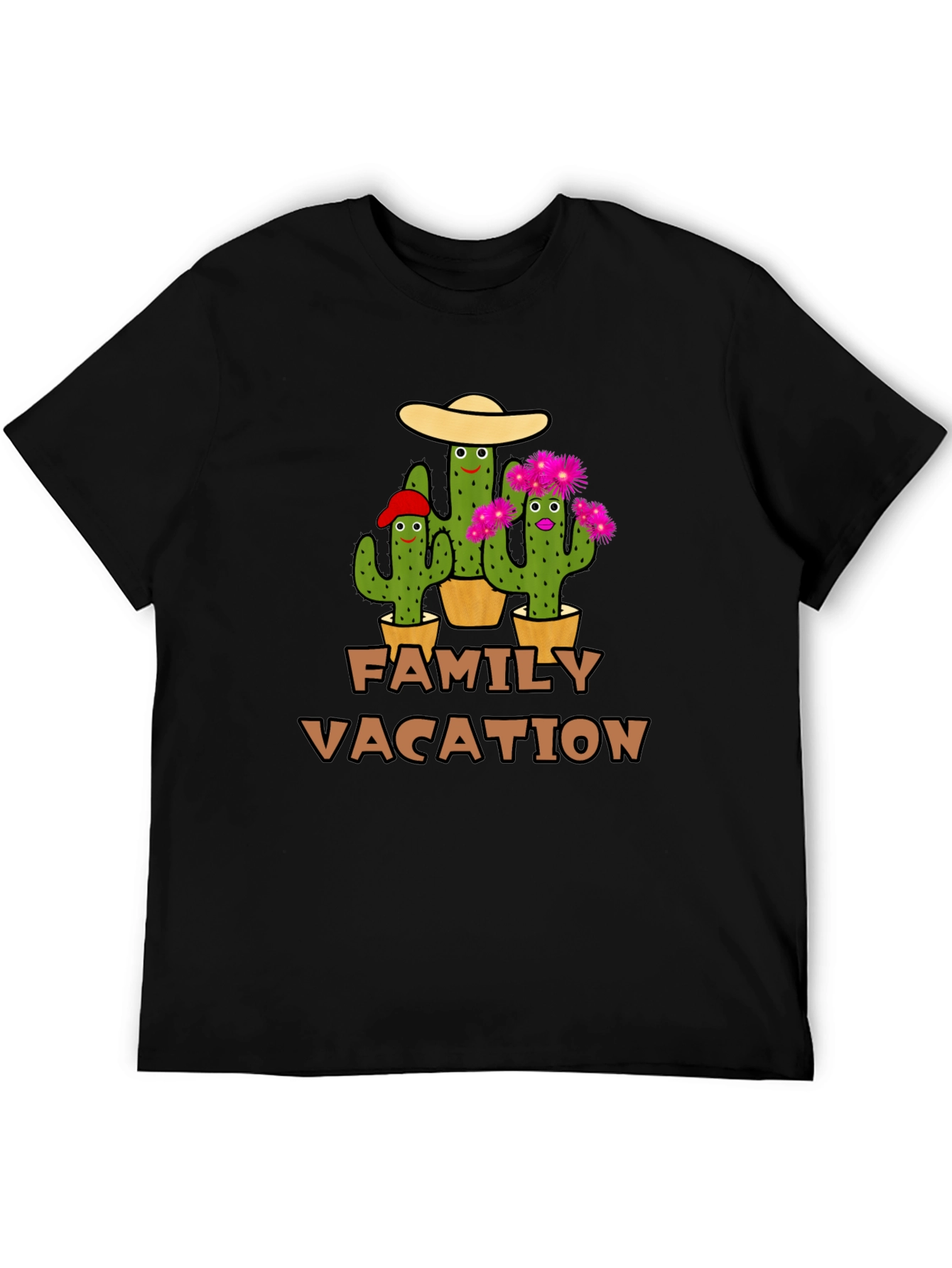 Family Vacation Cactus T-Shirt