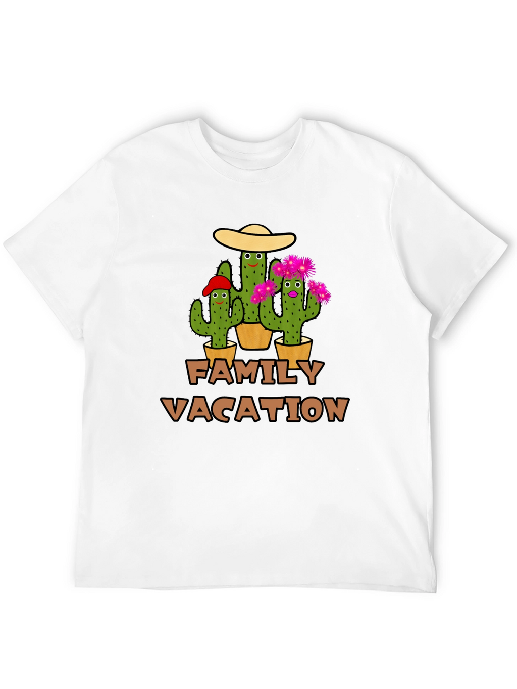 Family Vacation Cactus T-Shirt