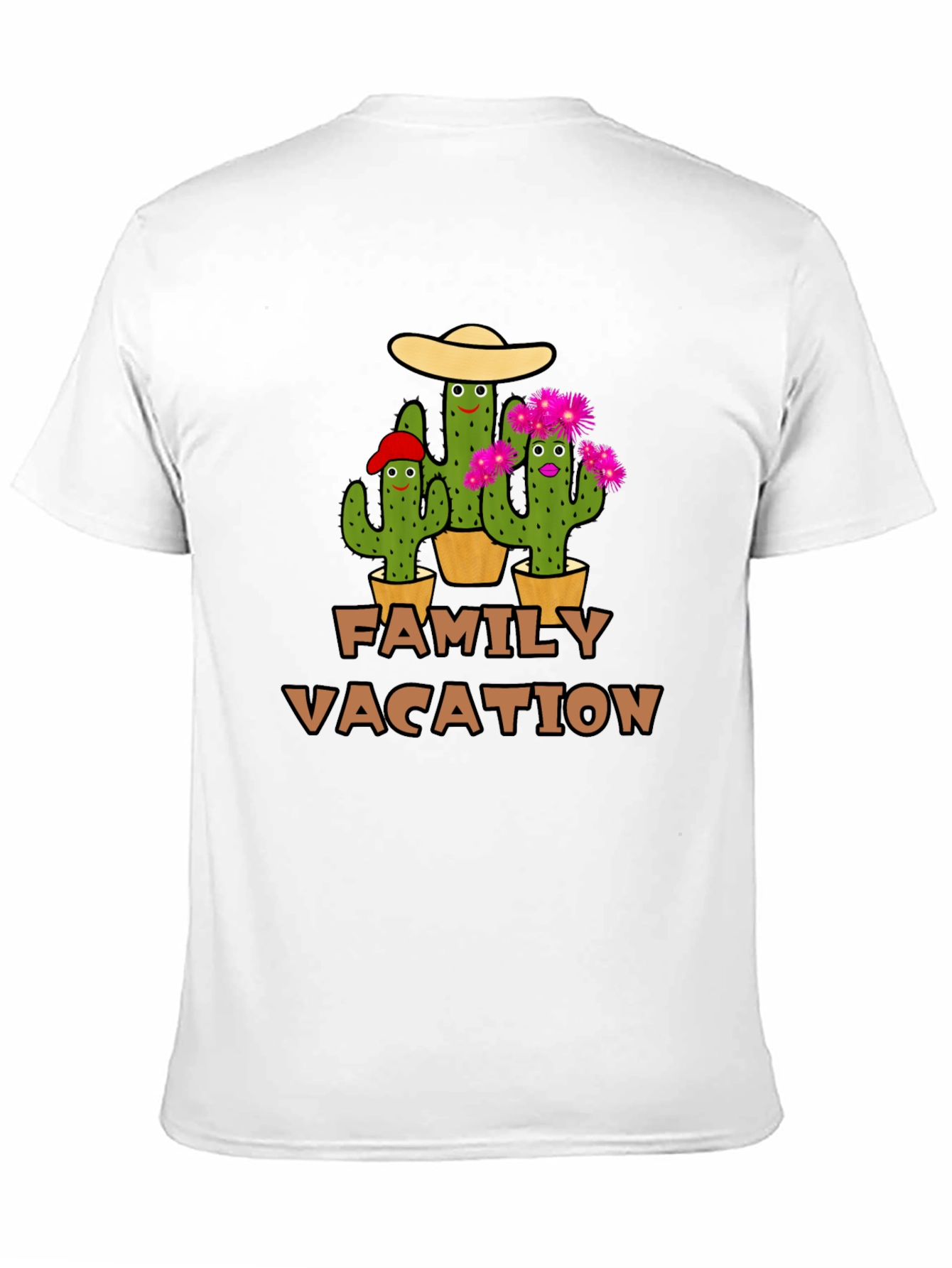 Family Vacation Cactus T-Shirt