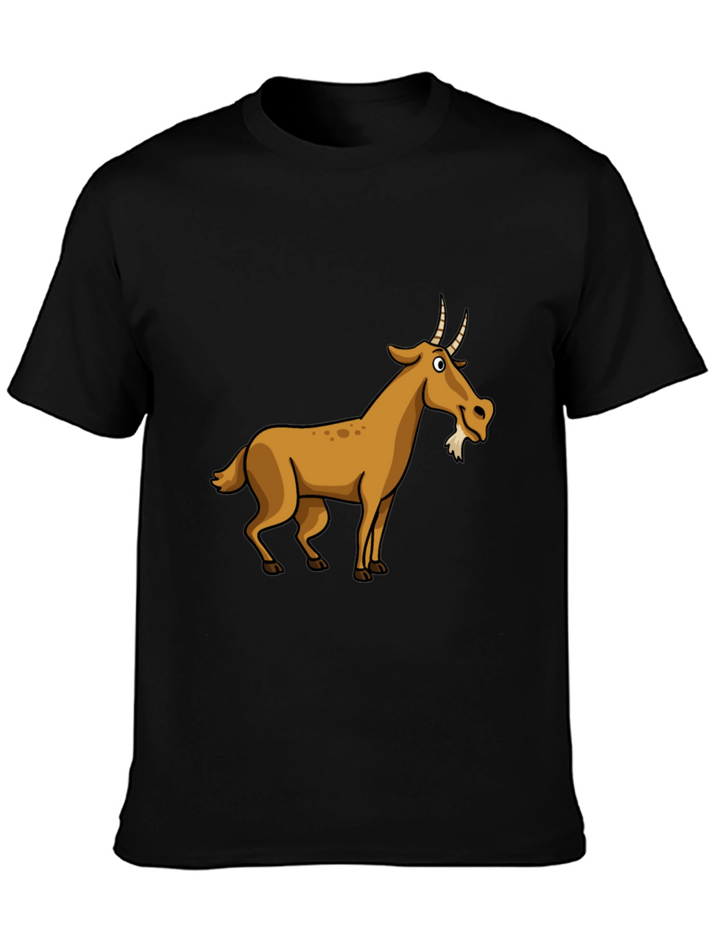 Goat Graphic Tee - Black T-Shirt