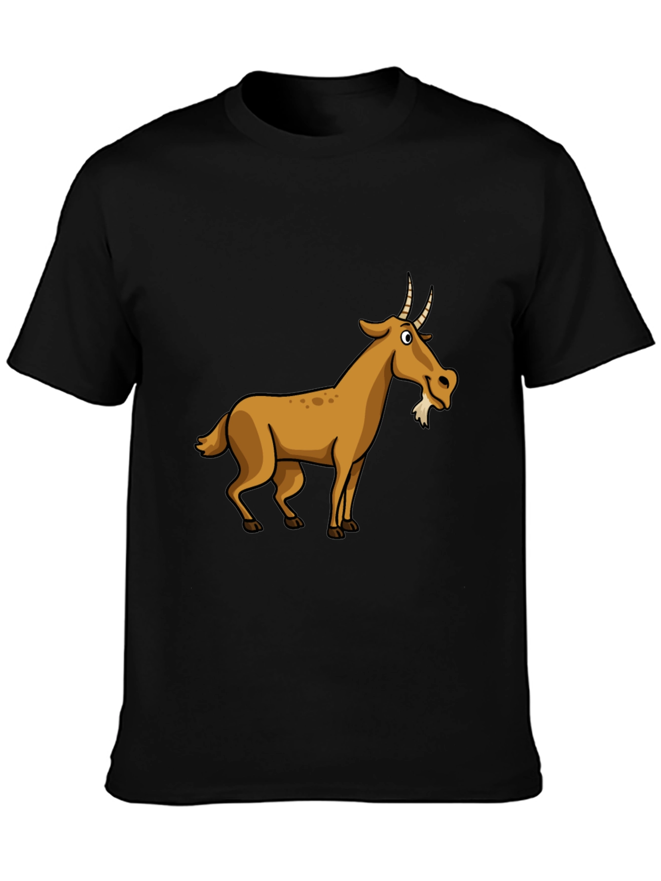 Goat Graphic Tee - Black T-Shirt