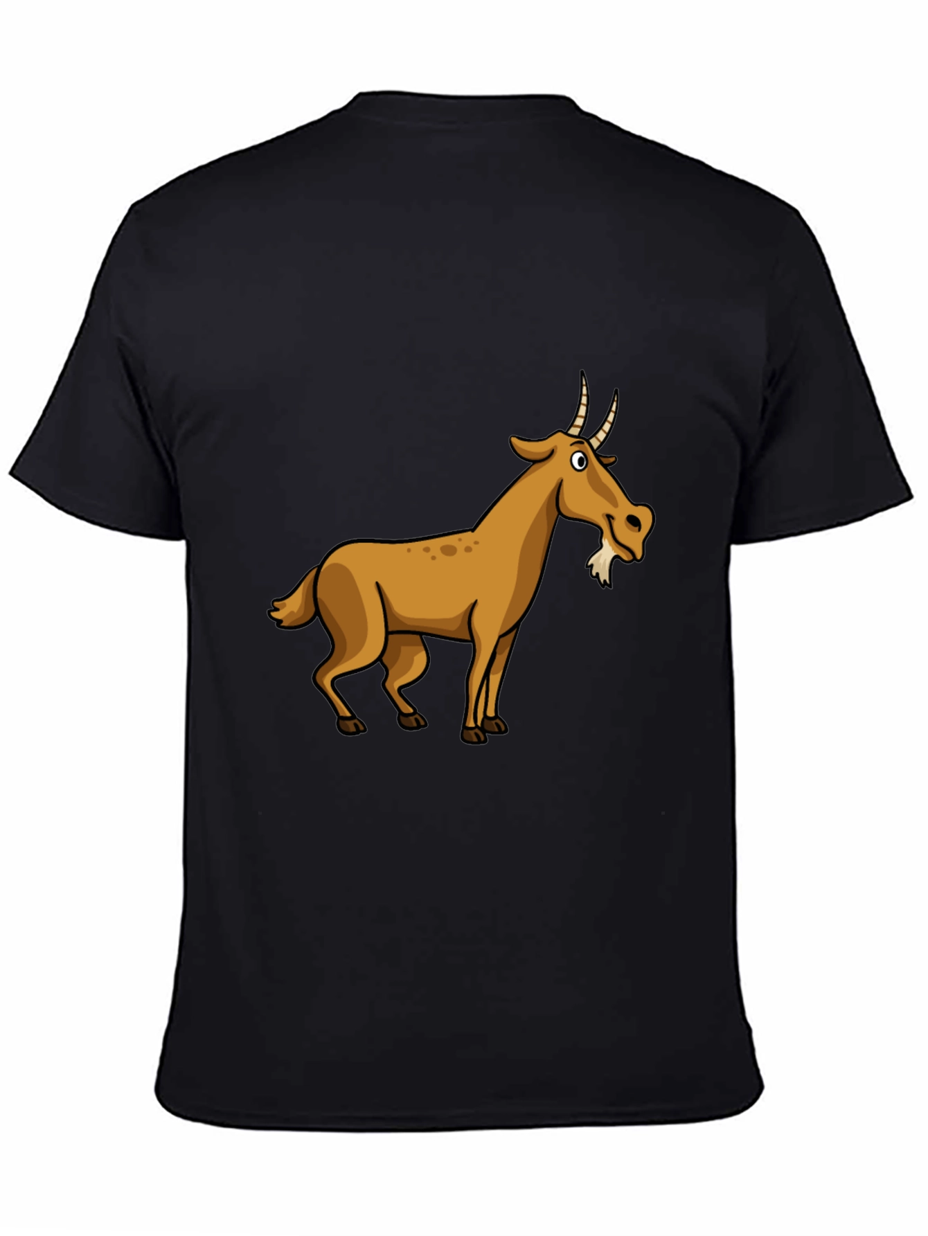 Goat Graphic Tee - Black T-Shirt