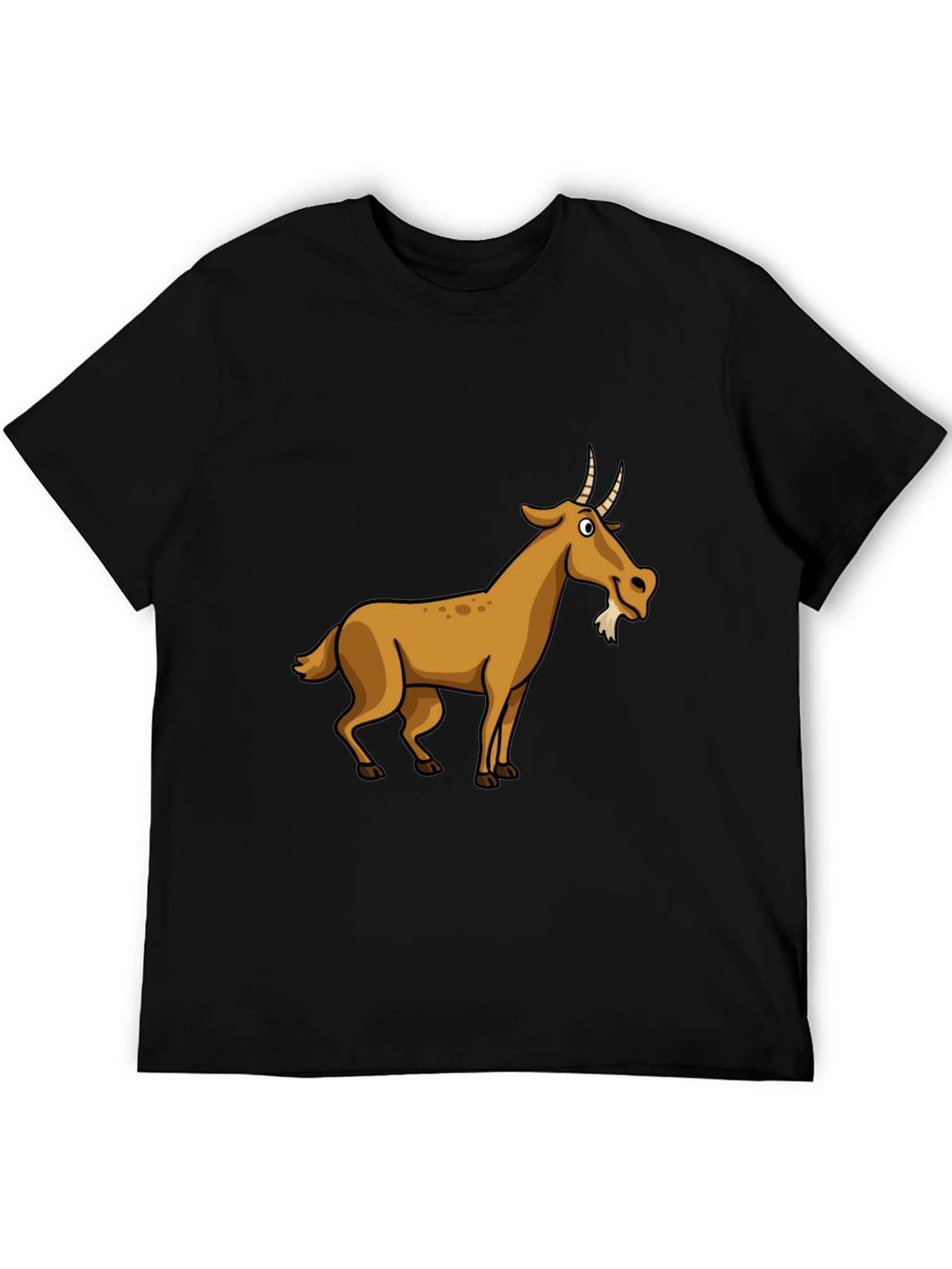 Goat Graphic Tee - Black T-Shirt