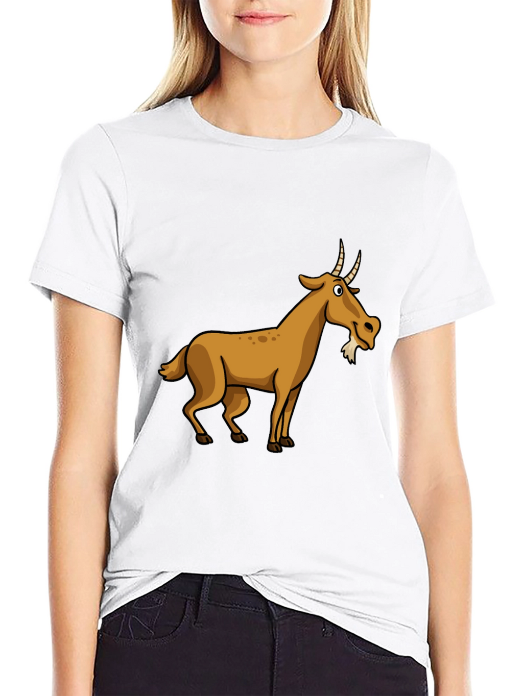 Goat Graphic Tee - Black T-Shirt