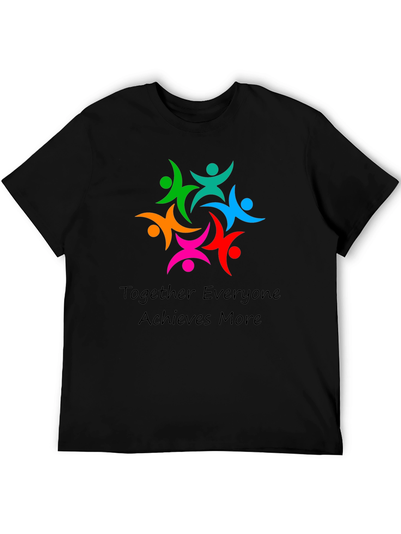 Teamwork Graphic Tee - Together Everyone Achieves More