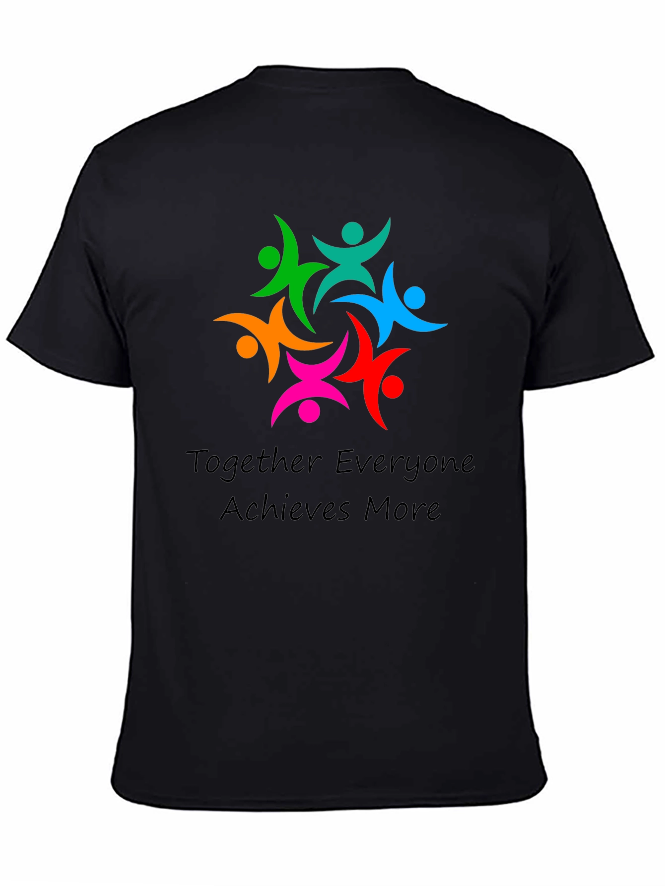 Teamwork Graphic Tee - Together Everyone Achieves More