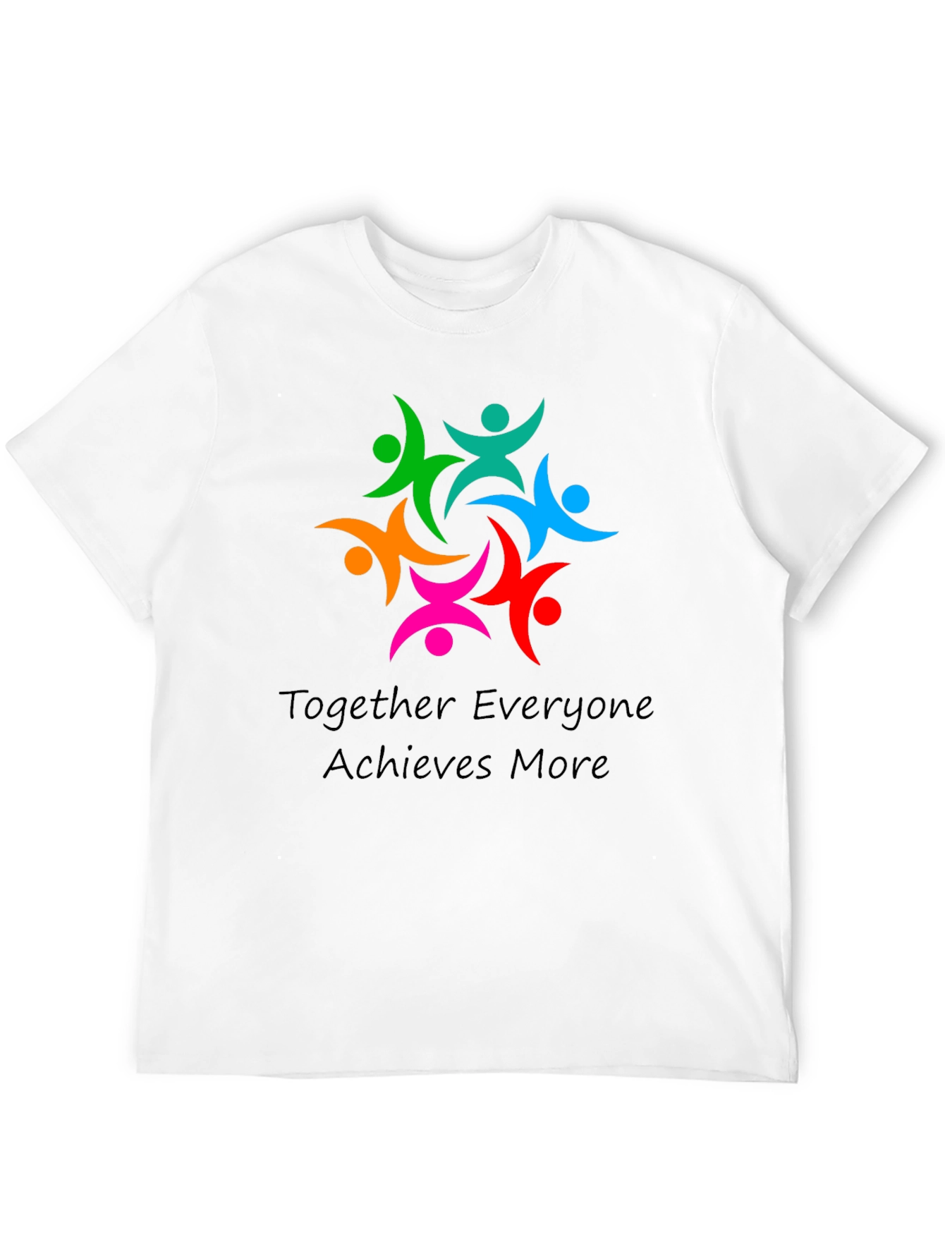 Teamwork Graphic Tee - Together Everyone Achieves More