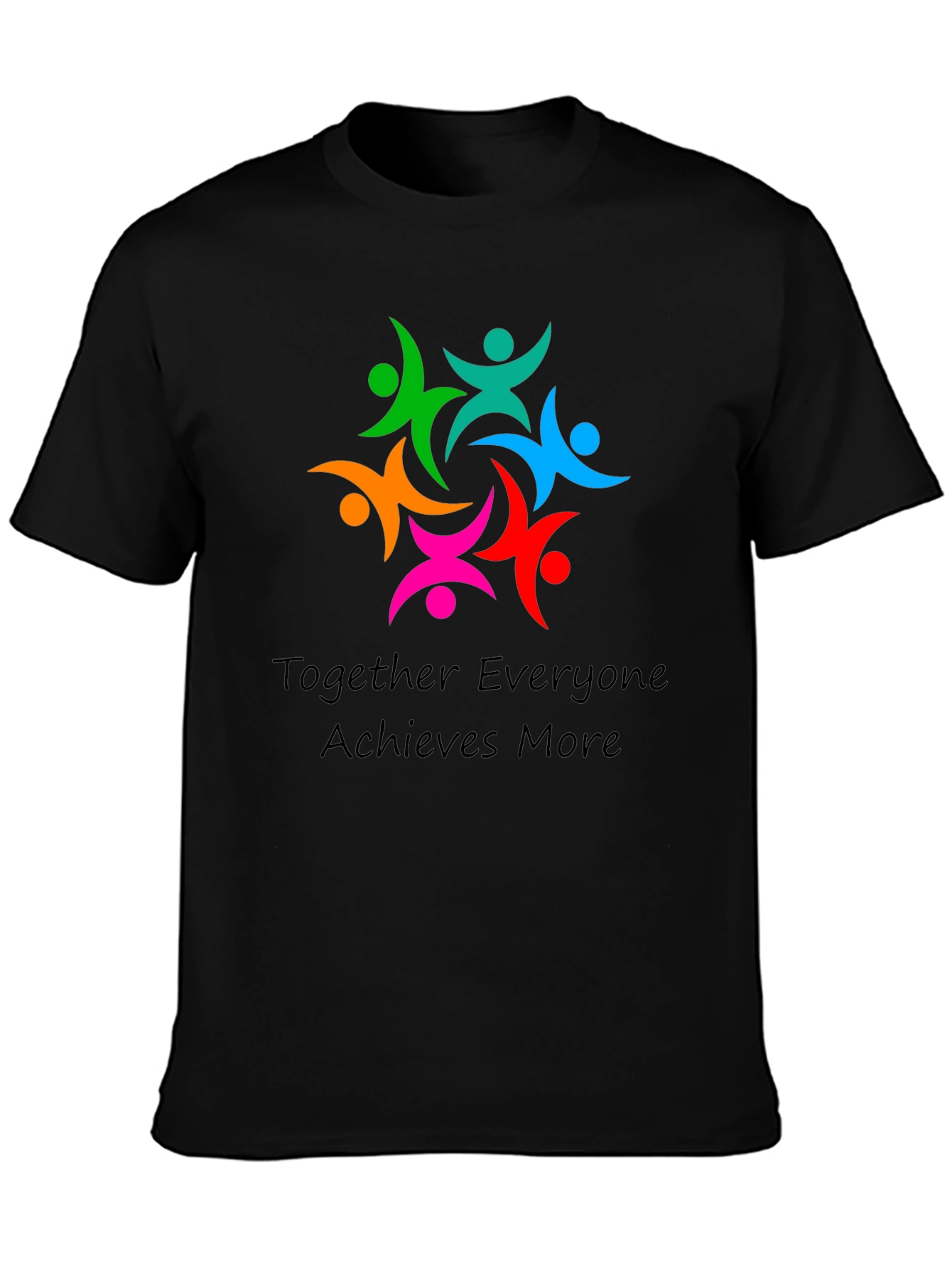 Teamwork Graphic Tee - Together Everyone Achieves More