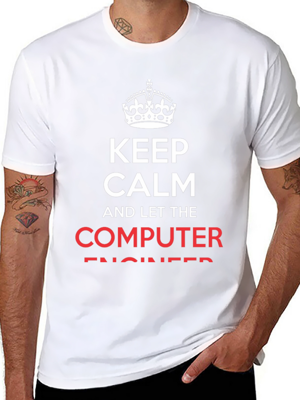 Keep Calm Computer Engineer T-Shirt