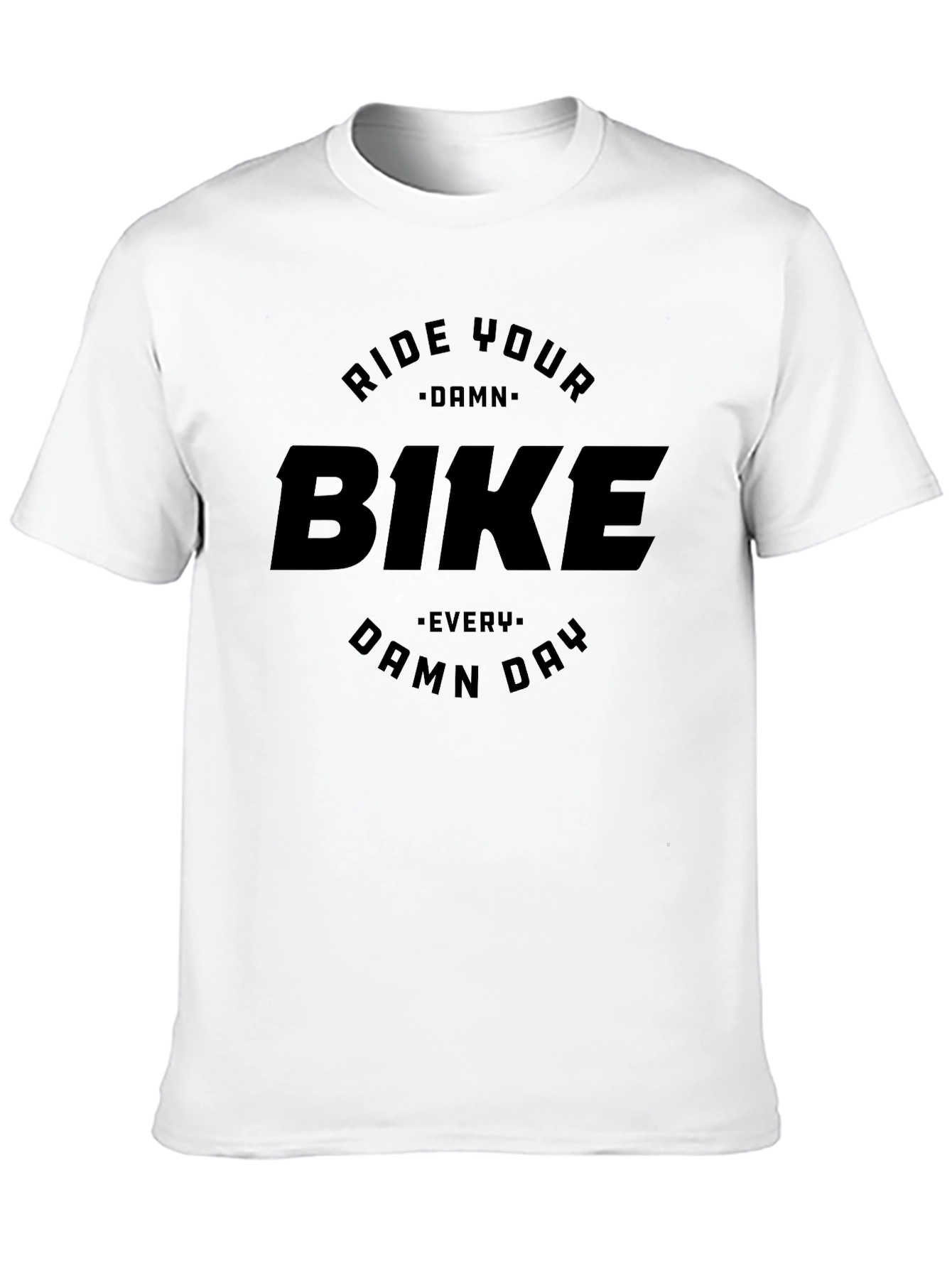 Ride Your Damn Bike T-Shirt - Everyday Cycling Tee