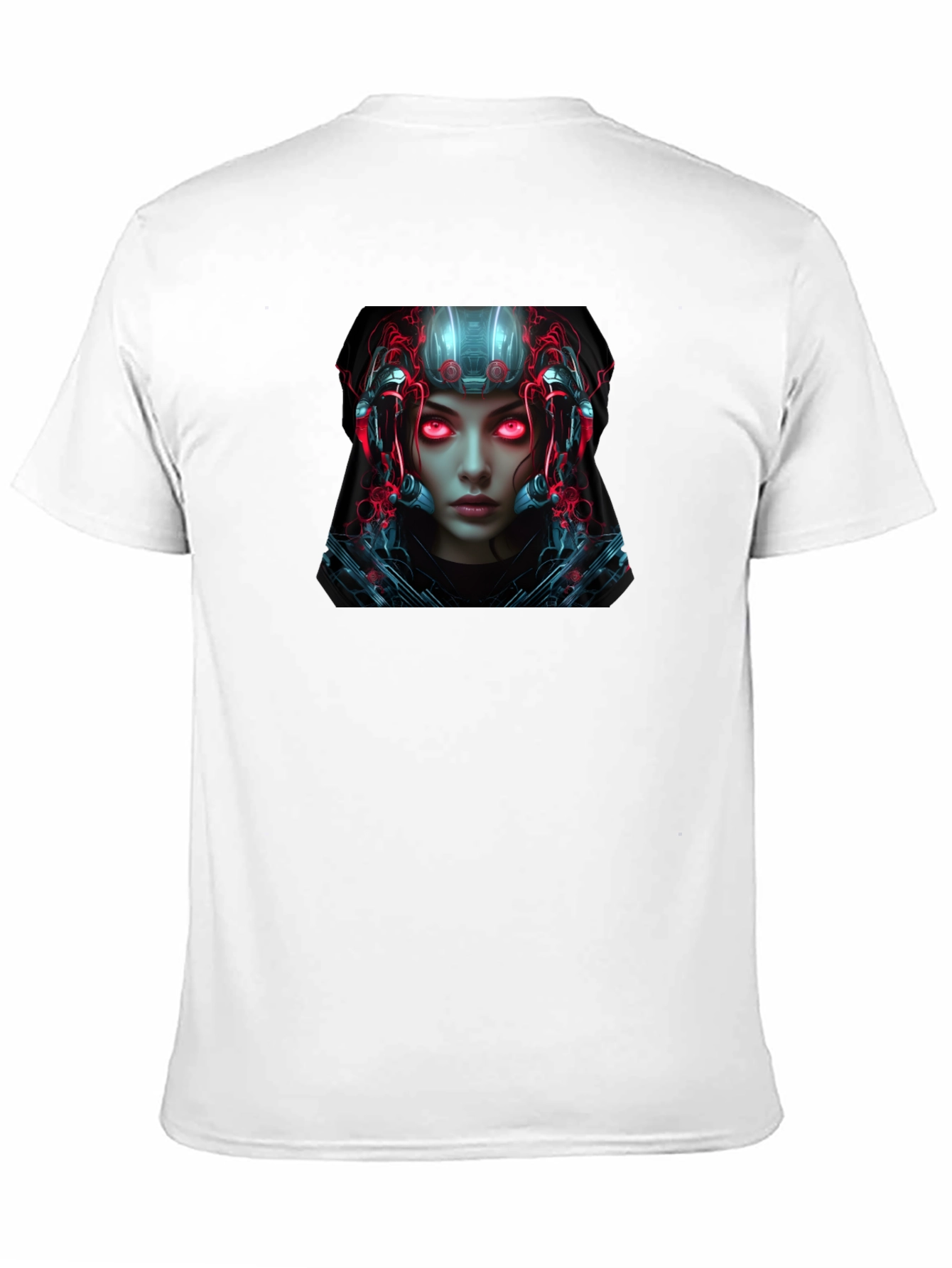 Cyberpunk Android Graphic Black T-Shirt