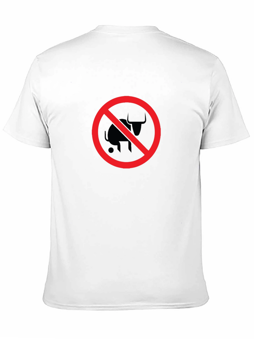 No Bull T-Shirt - Black Crew Neck Tee