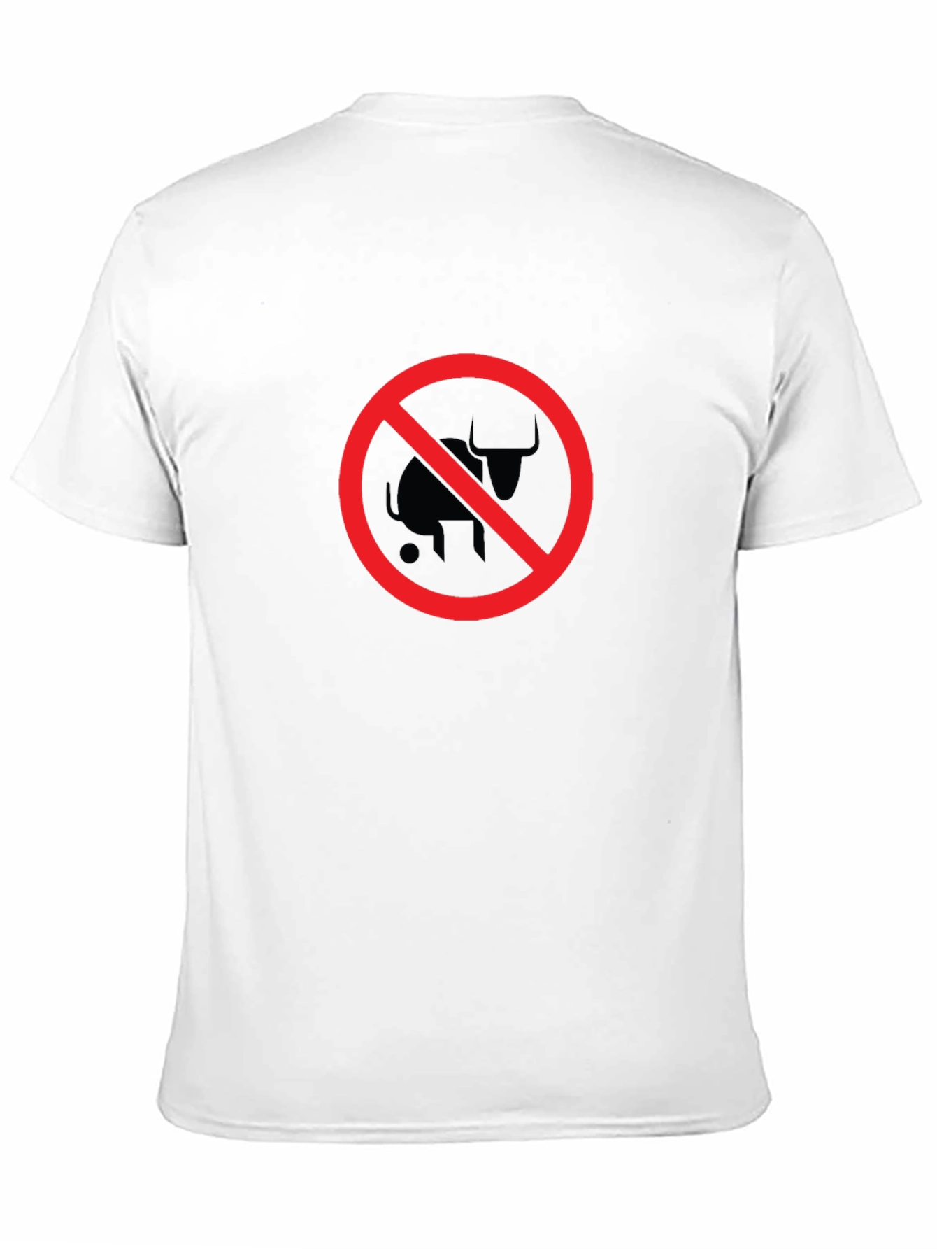 No Bull T-Shirt - Black Crew Neck Tee