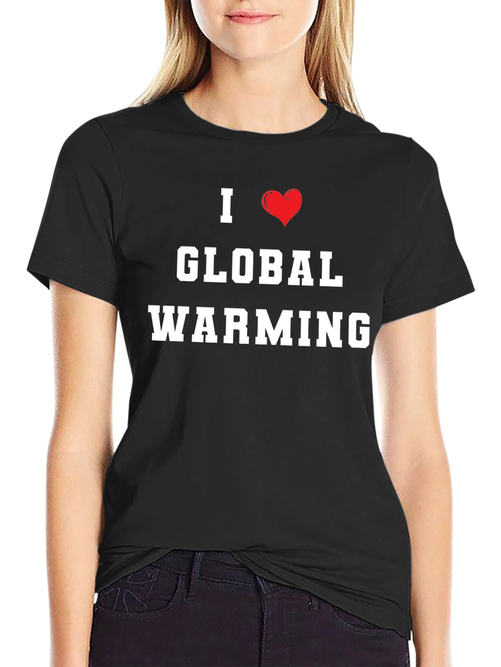 I Heart Global Warming Graphic Tee