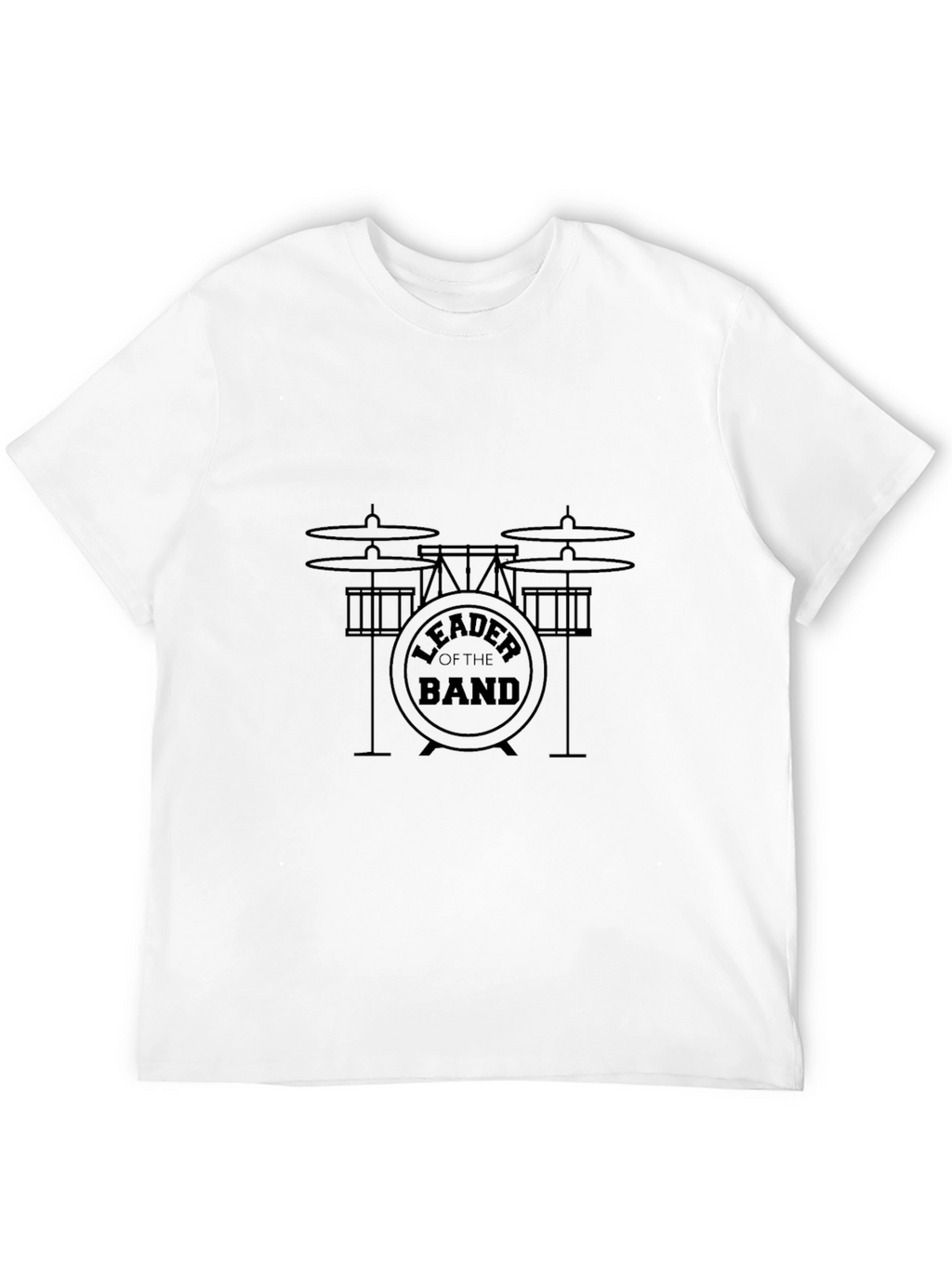 Leader of the Band Drum Set Graphic Tee