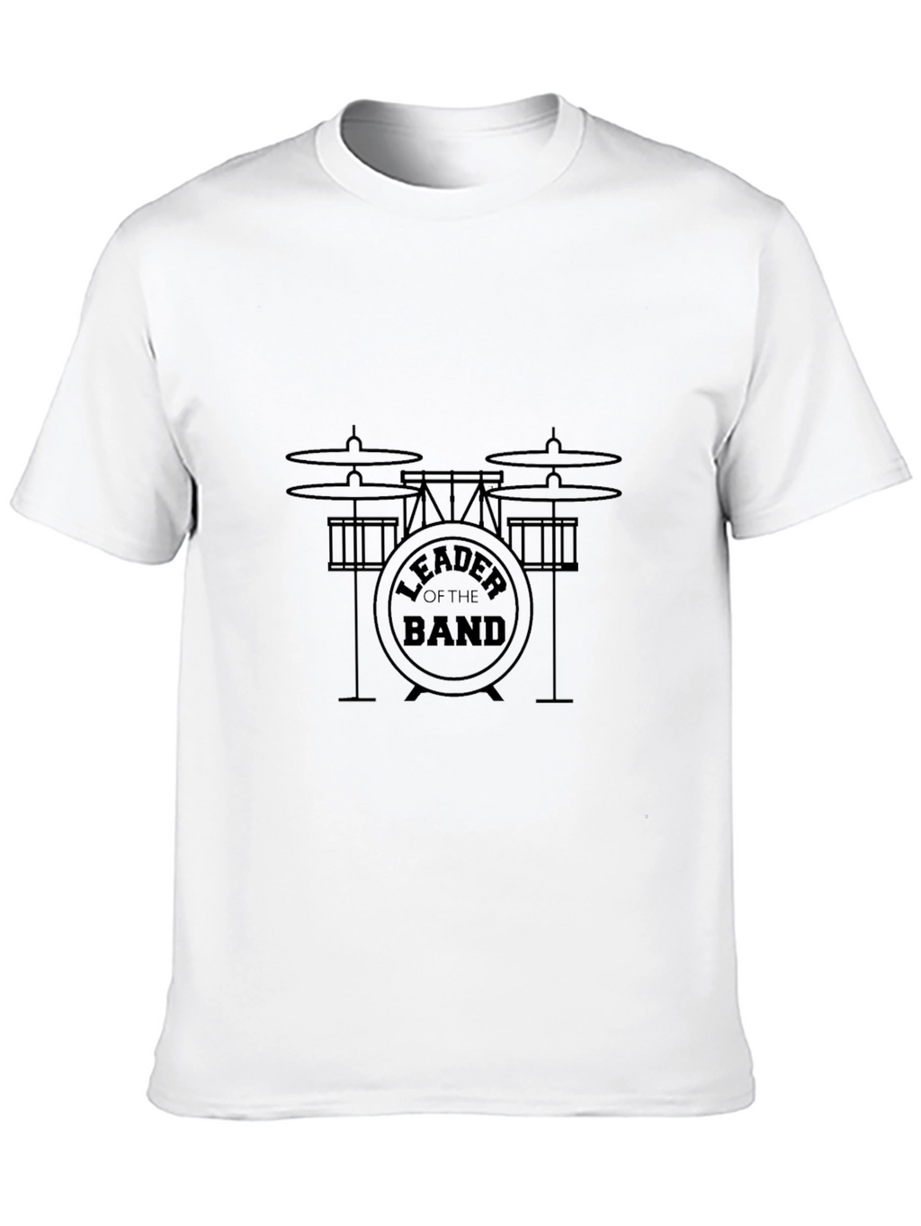 Leader of the Band Drum Set Graphic Tee