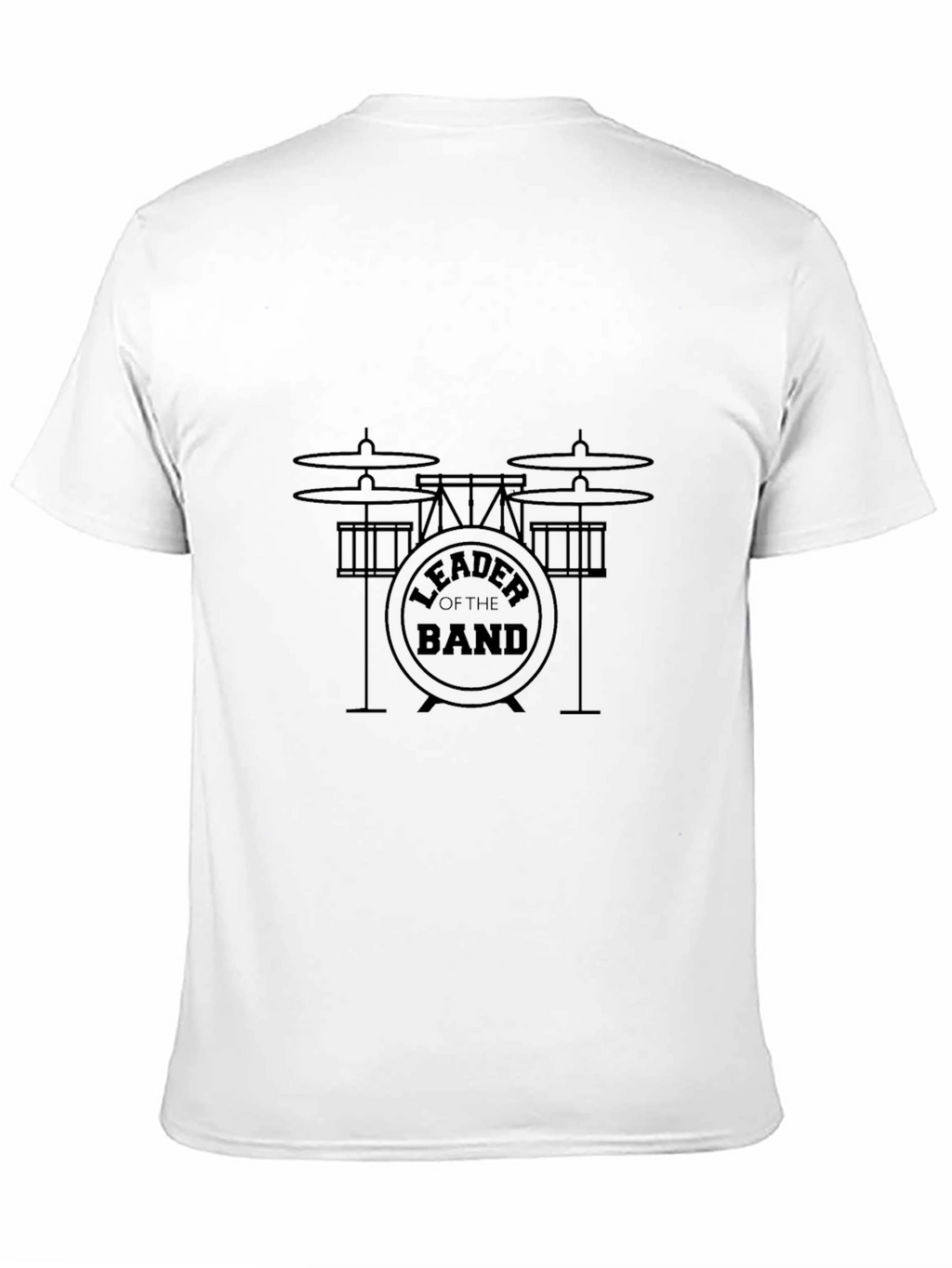 Leader of the Band Drum Set Graphic Tee