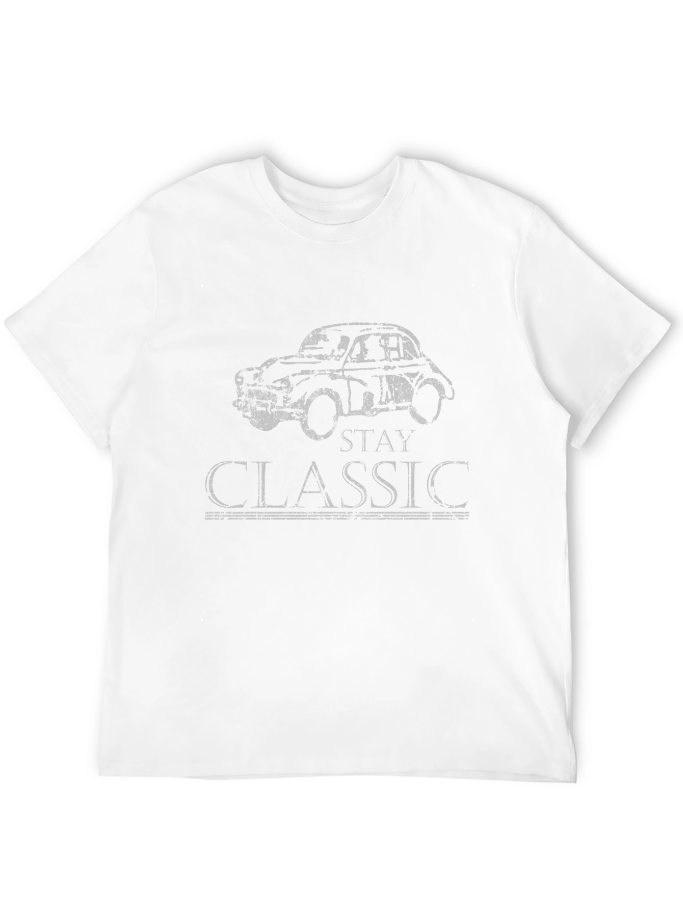 Stay Classic Car Graphic Tee - Black