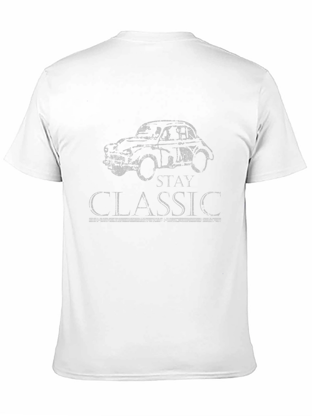Stay Classic Car Graphic Tee - Black