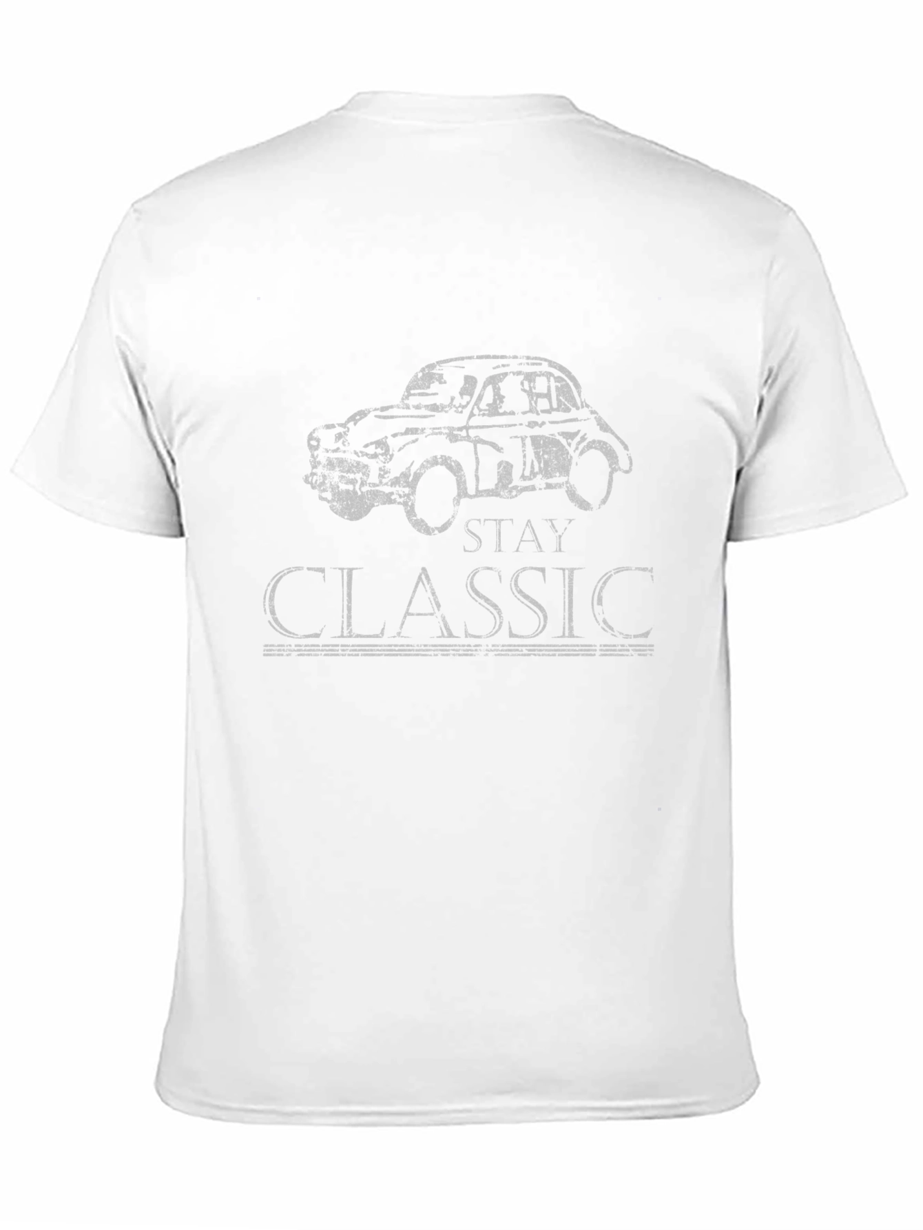 Stay Classic Car Graphic Tee - Black