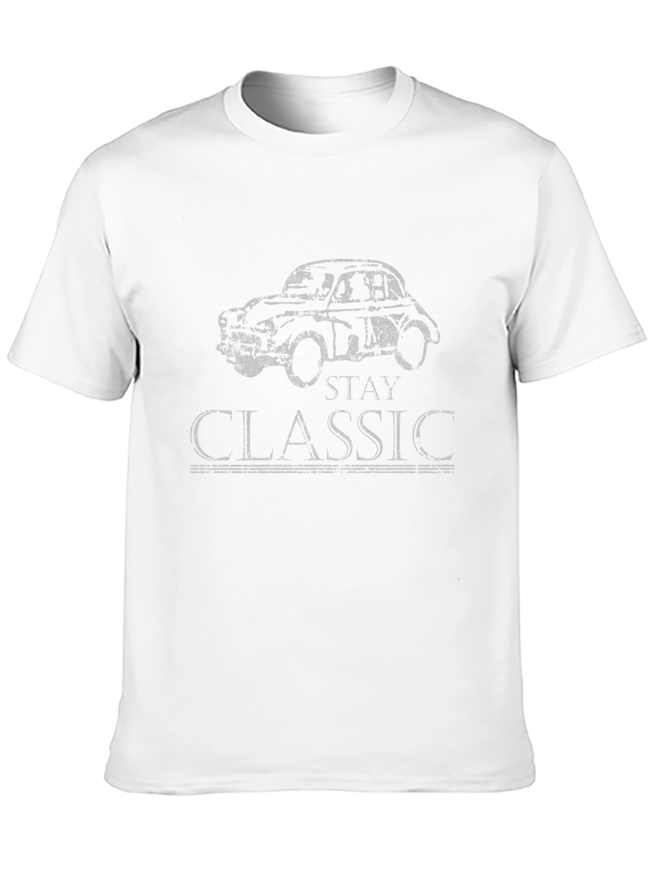 Stay Classic Car Graphic Tee - Black