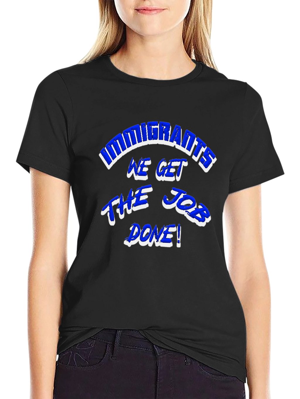 Immigrants Get The Job Done Graphic Tee