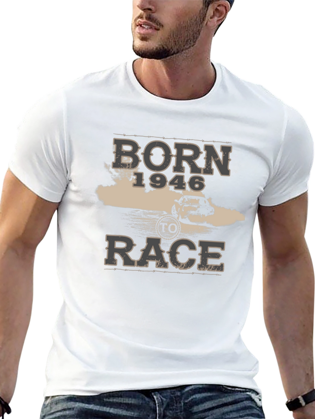 Born 1946 to Race Graphic Tee