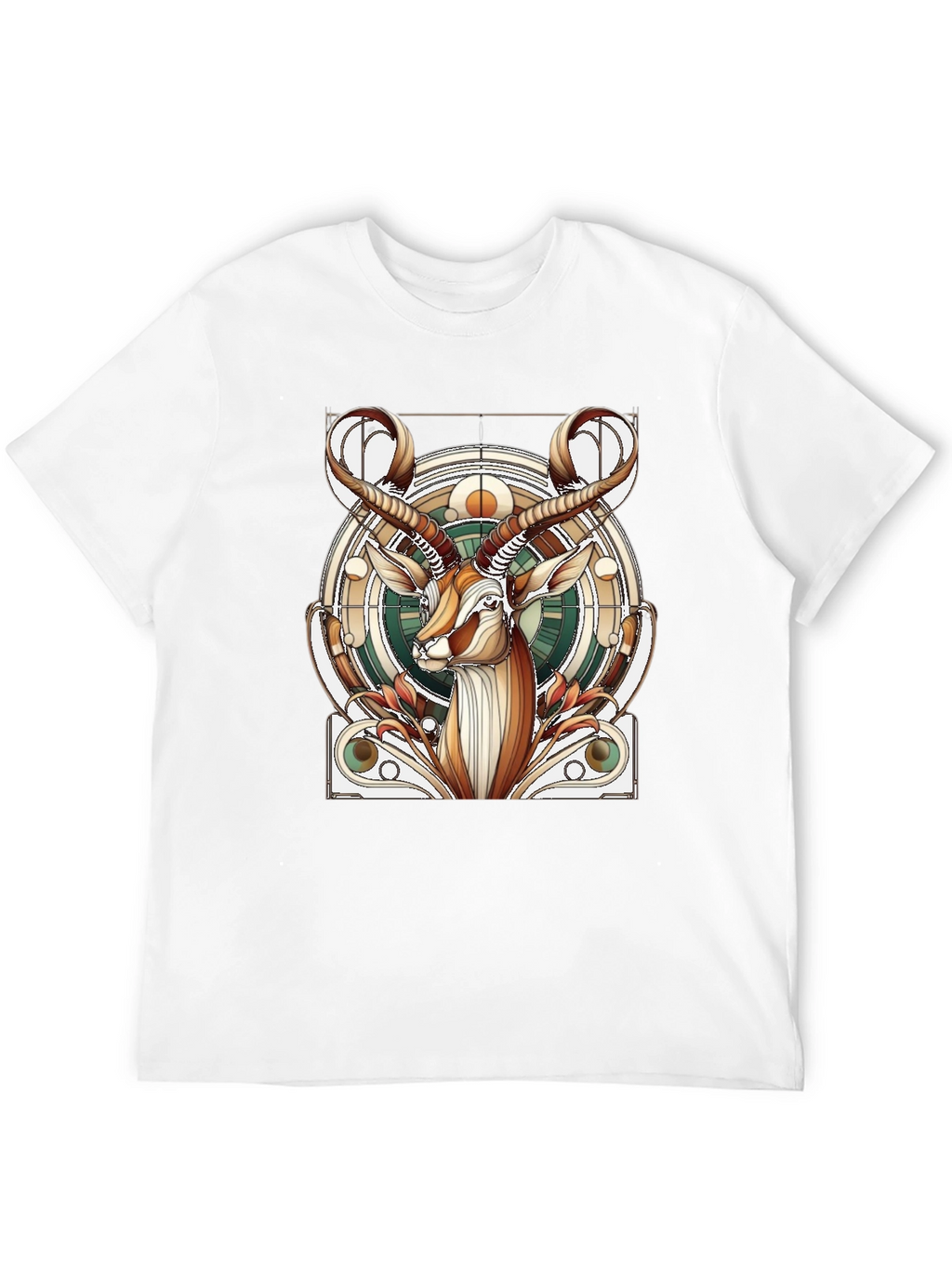 Gazelle Art Nouveau Graphic Tee
