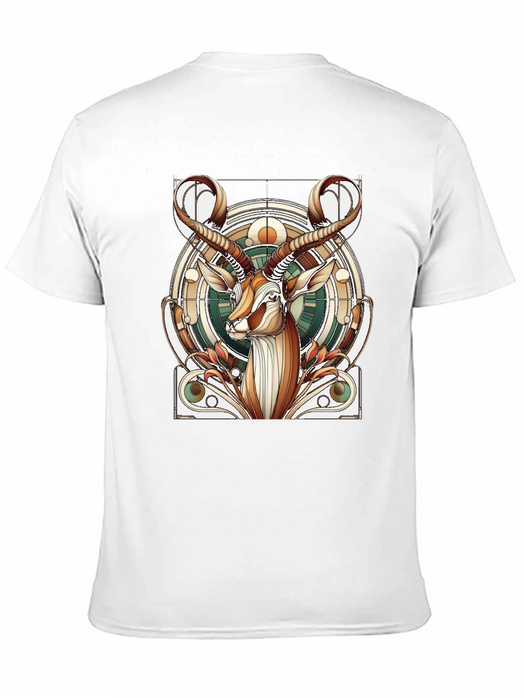 Gazelle Art Nouveau Graphic Tee